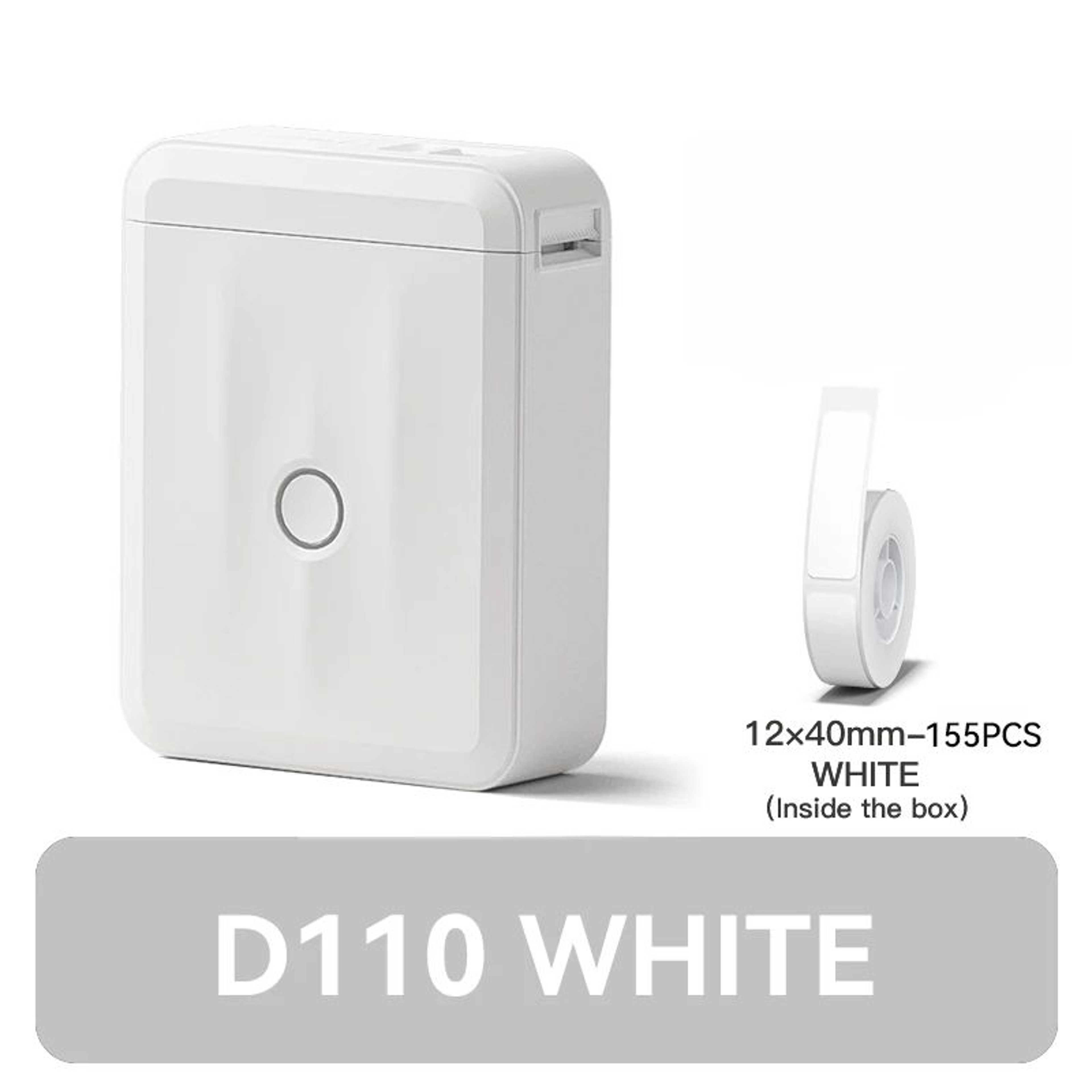 D110 Mini Portable Bluetooth Thermal Label Printer With SelfAdhesive Labels For Home And Office 7