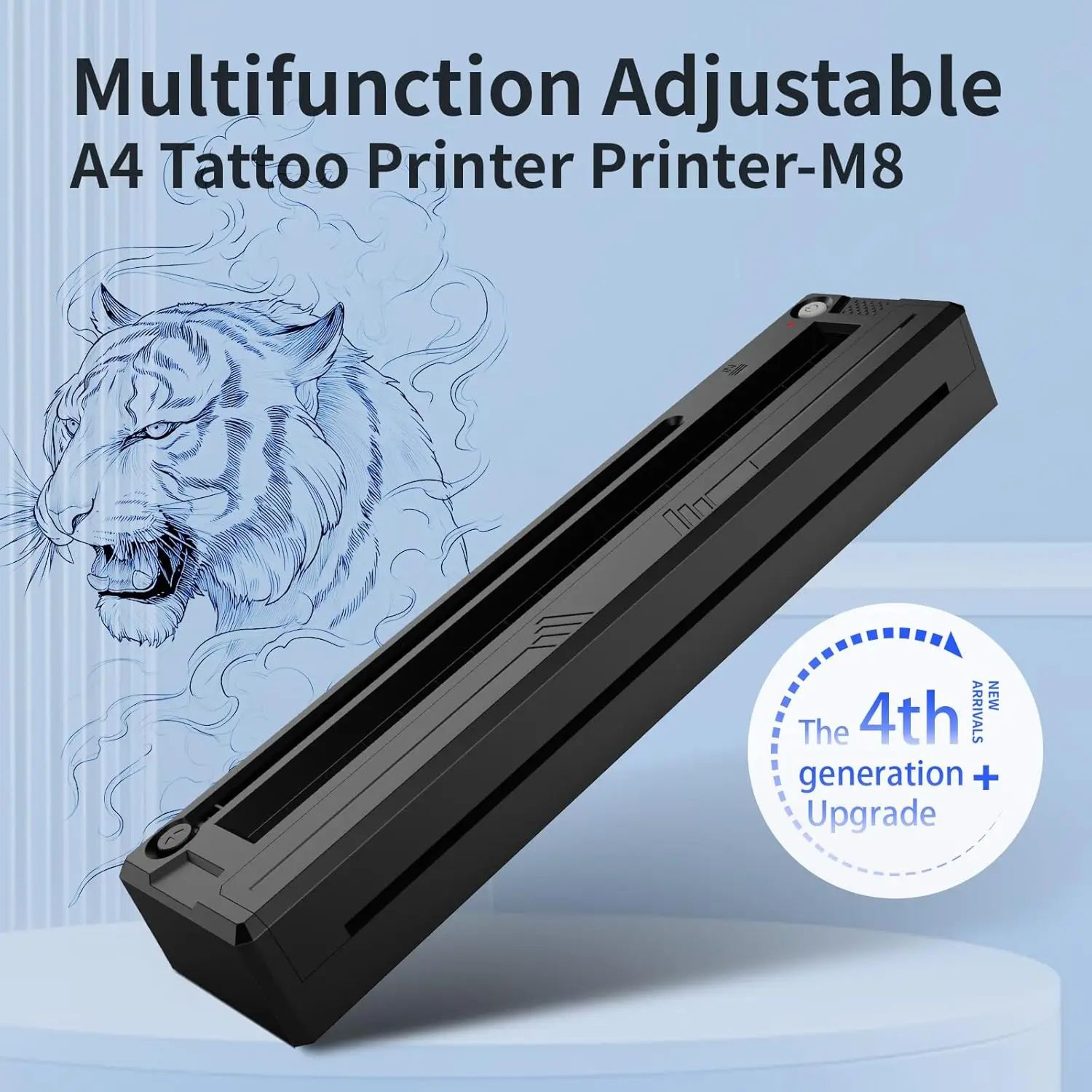 Portable Wireless Bluetooth Tattoo Stencil Printer For Beginners IPhone Android And IPad 5