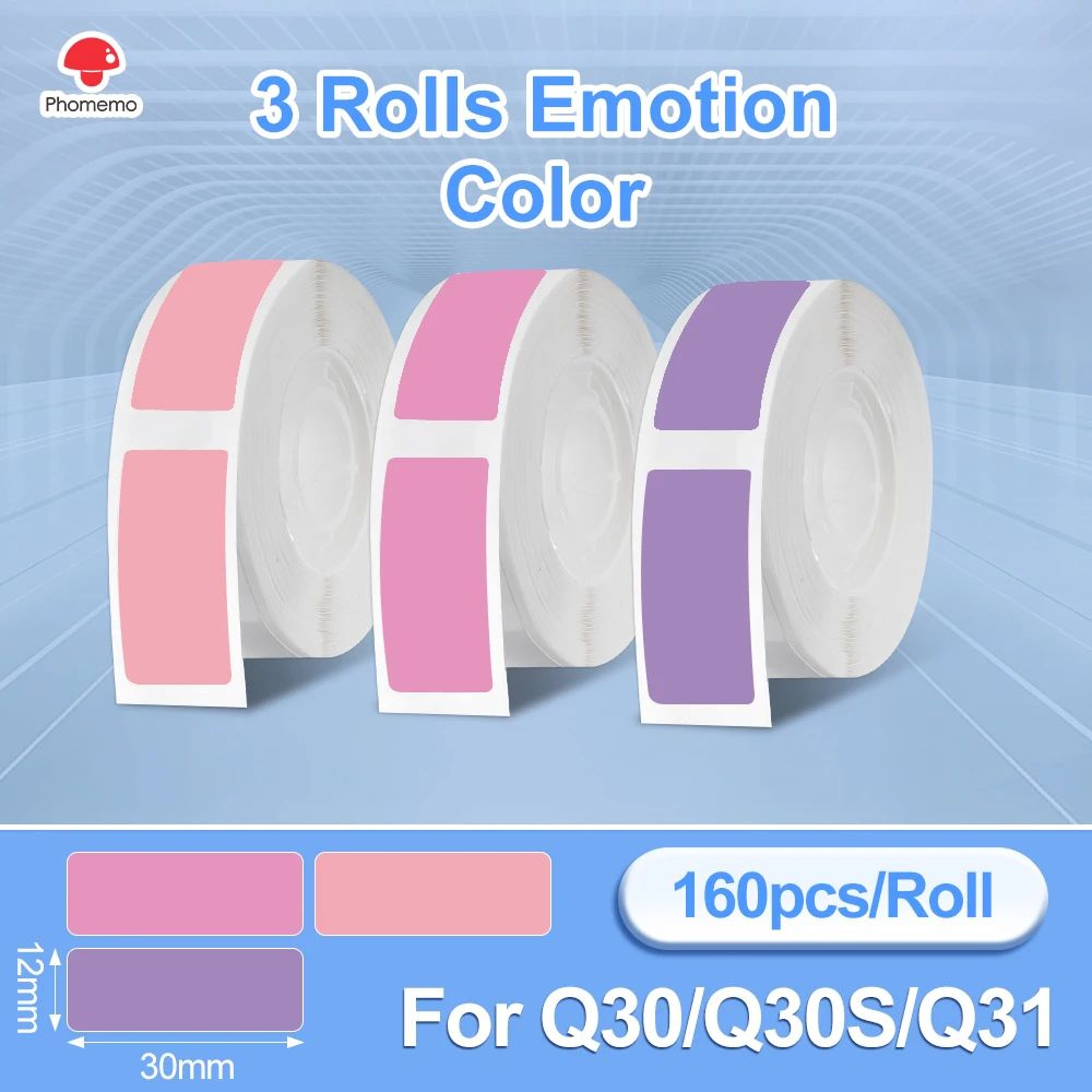 Portable Bluetooth Thermal Label Printer Q30 Mini Wireless Sticker Maker For IOS And Android 17