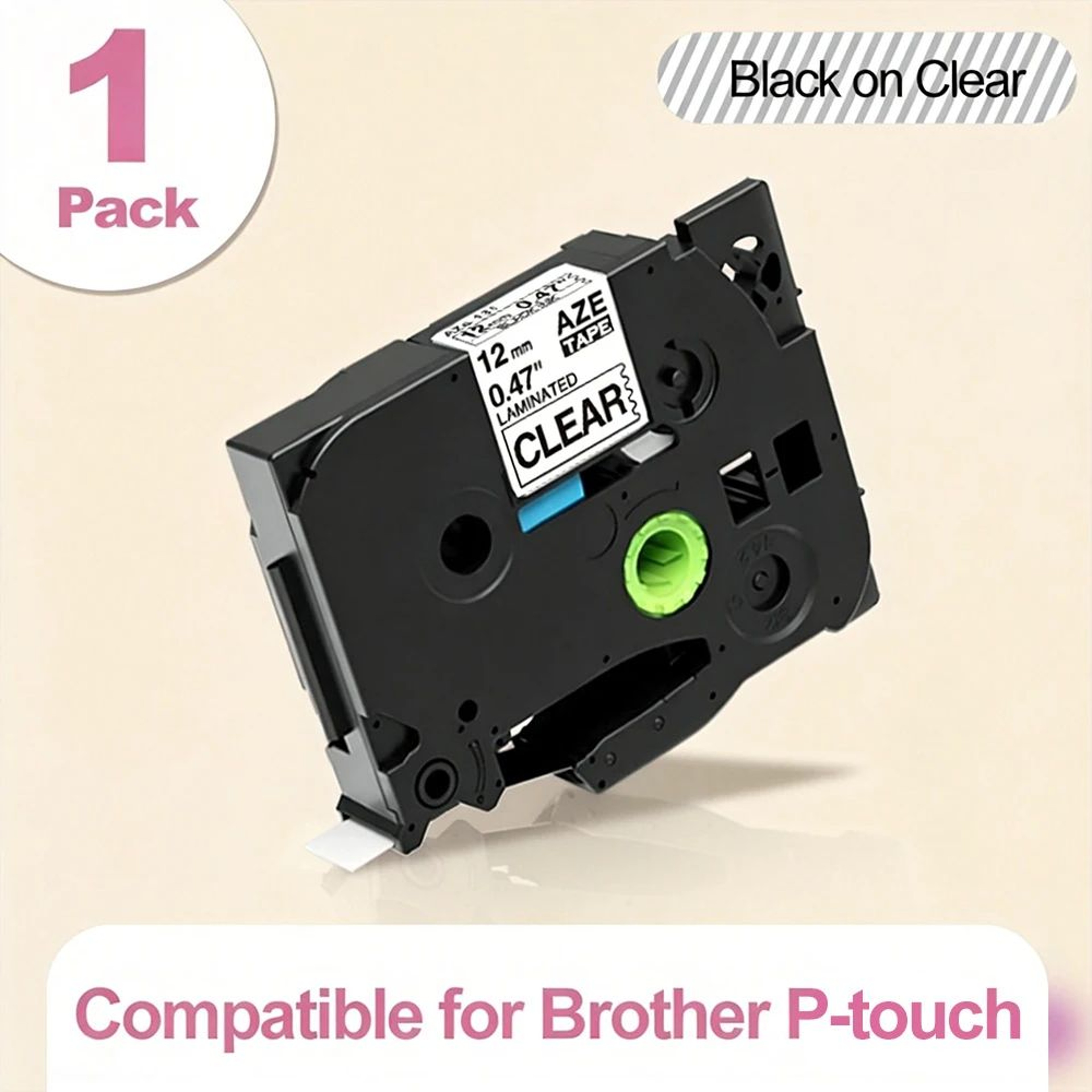 E1000 Portable QWERTY Label Maker With Heat Shrink Tube And TZe Tape Support 7