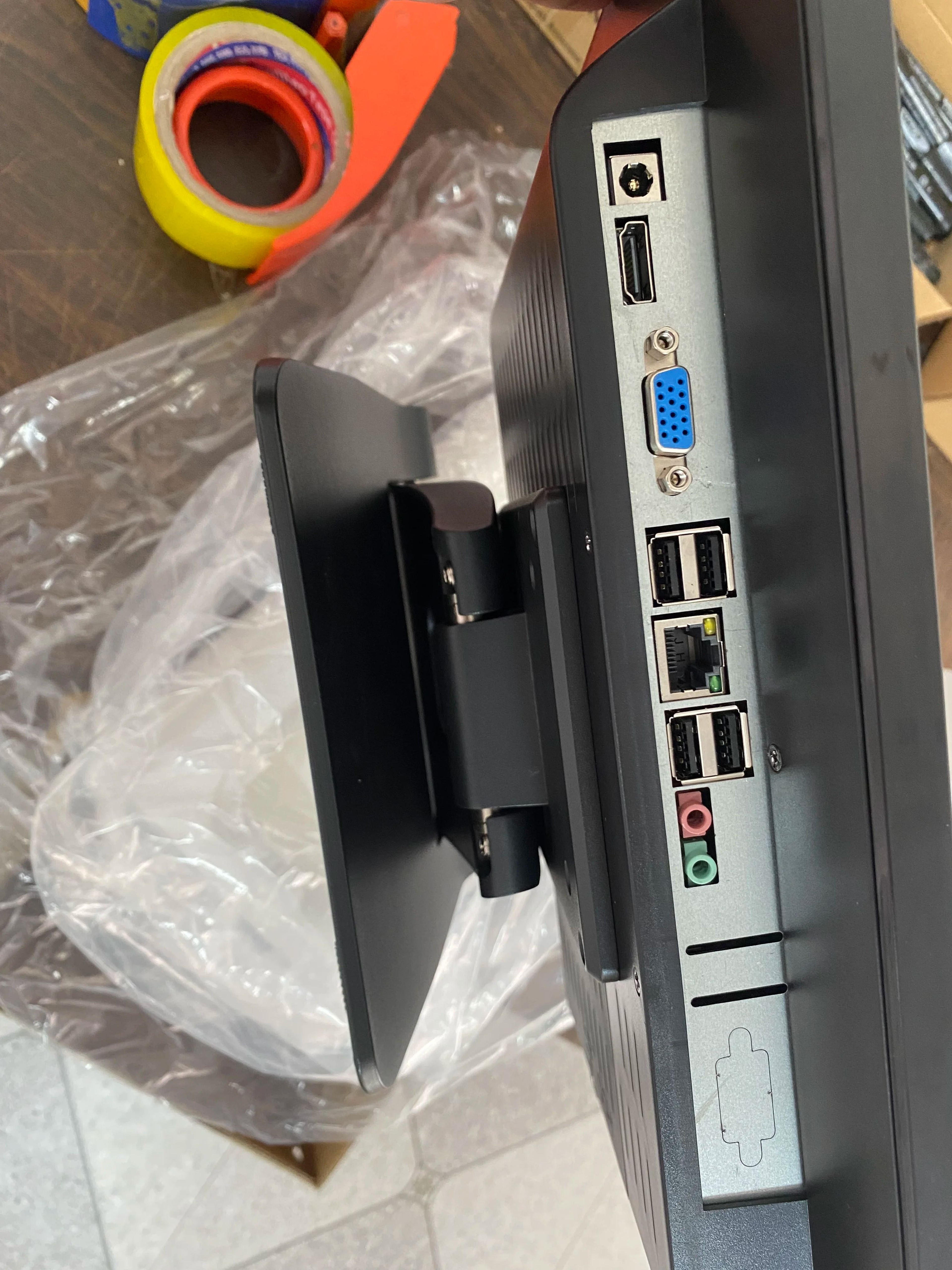 156 Inch Folding POS Cash Register Computer With Intel Core I5 8GB RAM 256GB SSD And Windows 10 1
