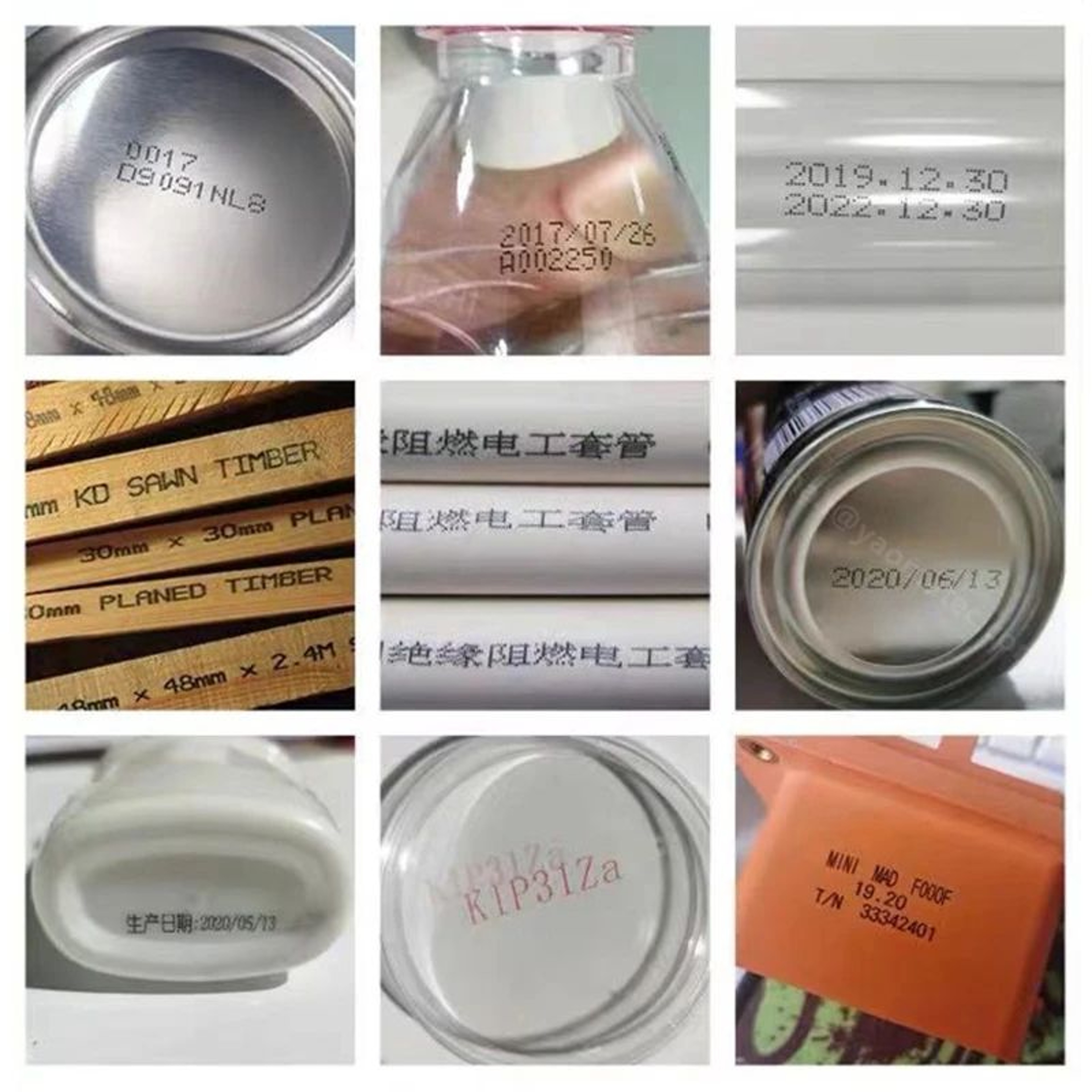127mm Mini Handheld Inkjet Printer For QR Codes Batch Numbers And Expiry Dates 2