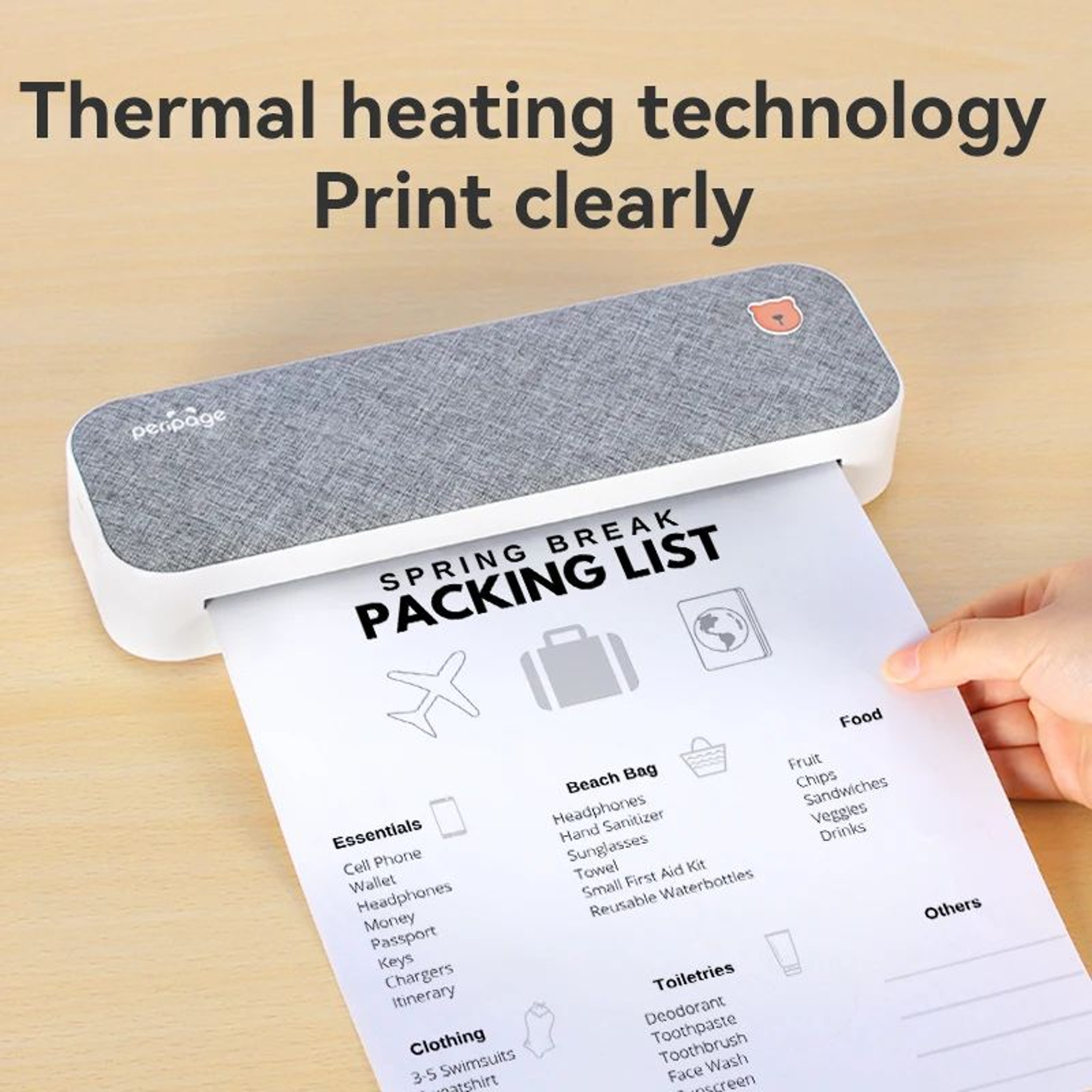 A4 Thermal Printer Paper Roll And Folded QuickDry Printing Paper For A40 3