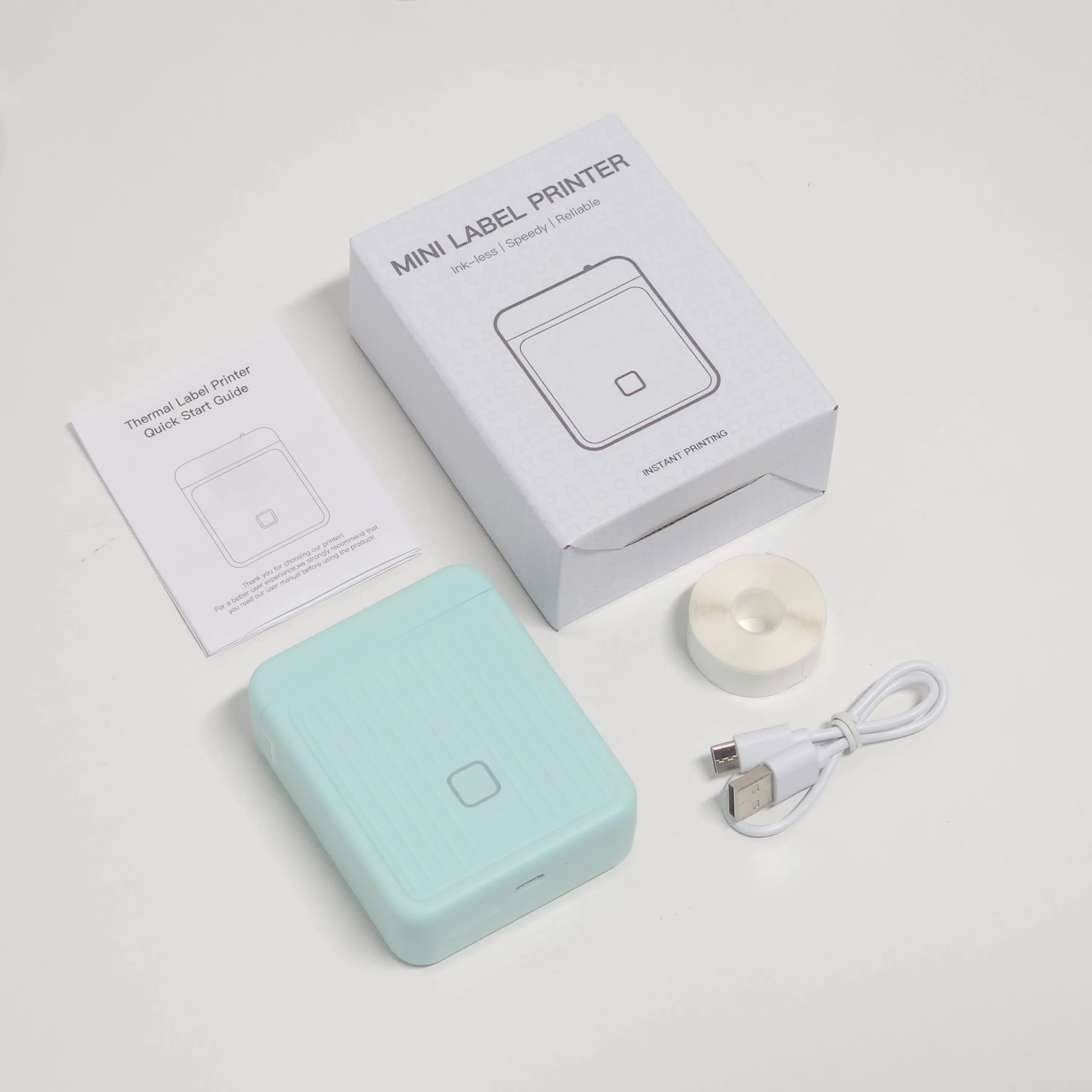 T01 Portable Bluetooth Thermal Label Printer For DIY Stickers And Barcode Labels 6