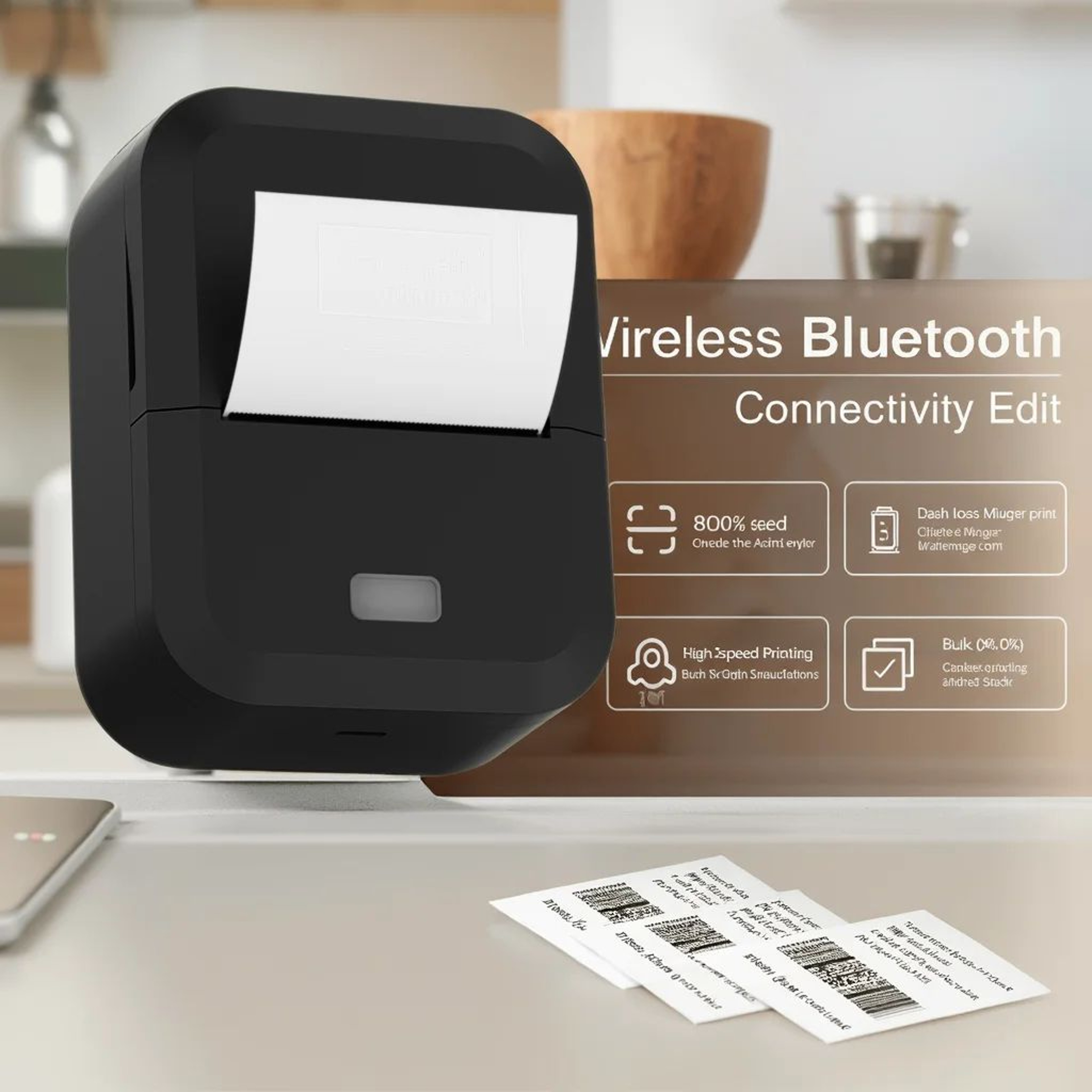 X2 Mini Portable Bluetooth Thermal Label Printer For Home And Office Organization 4