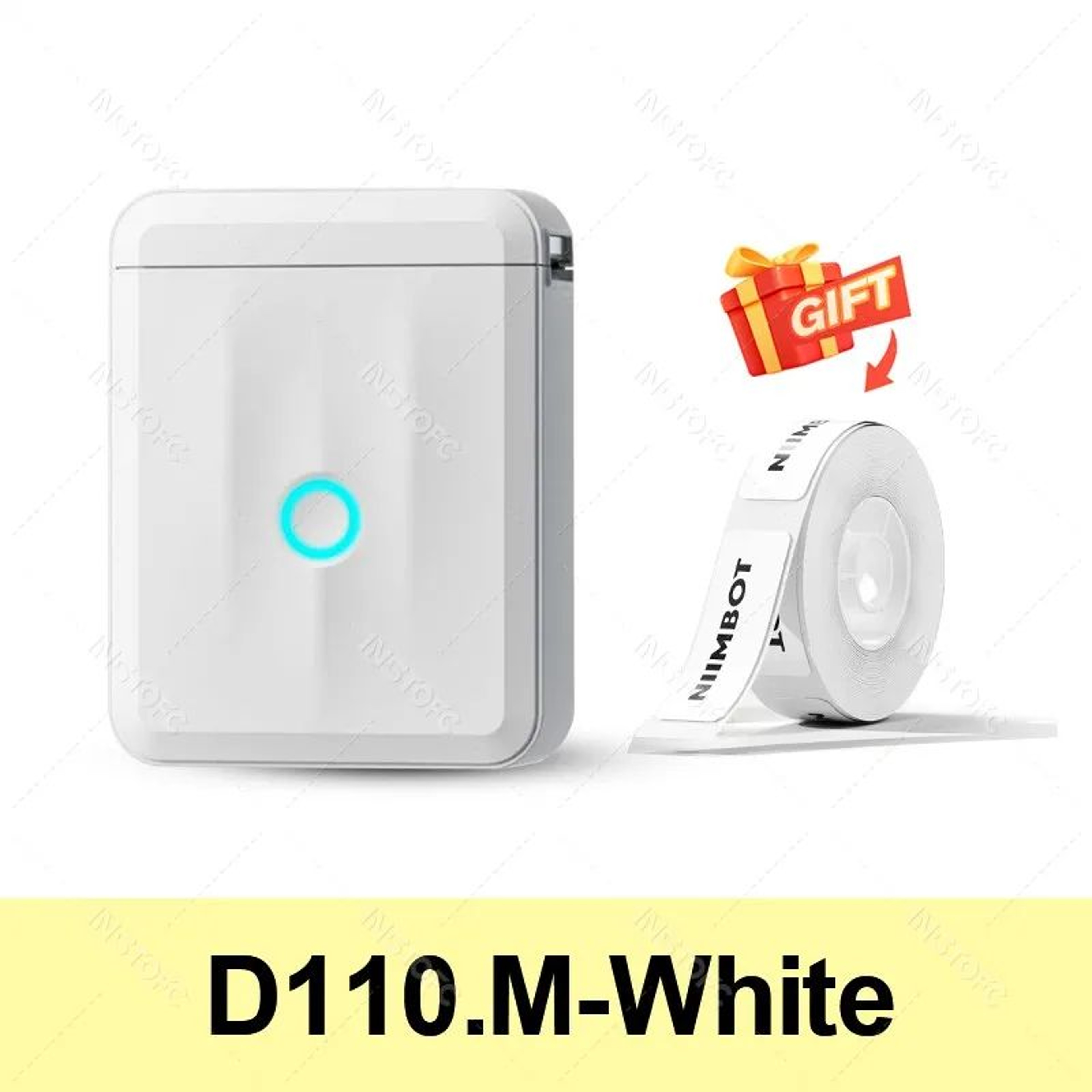 D110M Portable Bluetooth Thermal Label Maker With Smart App Control For Home And Office 6