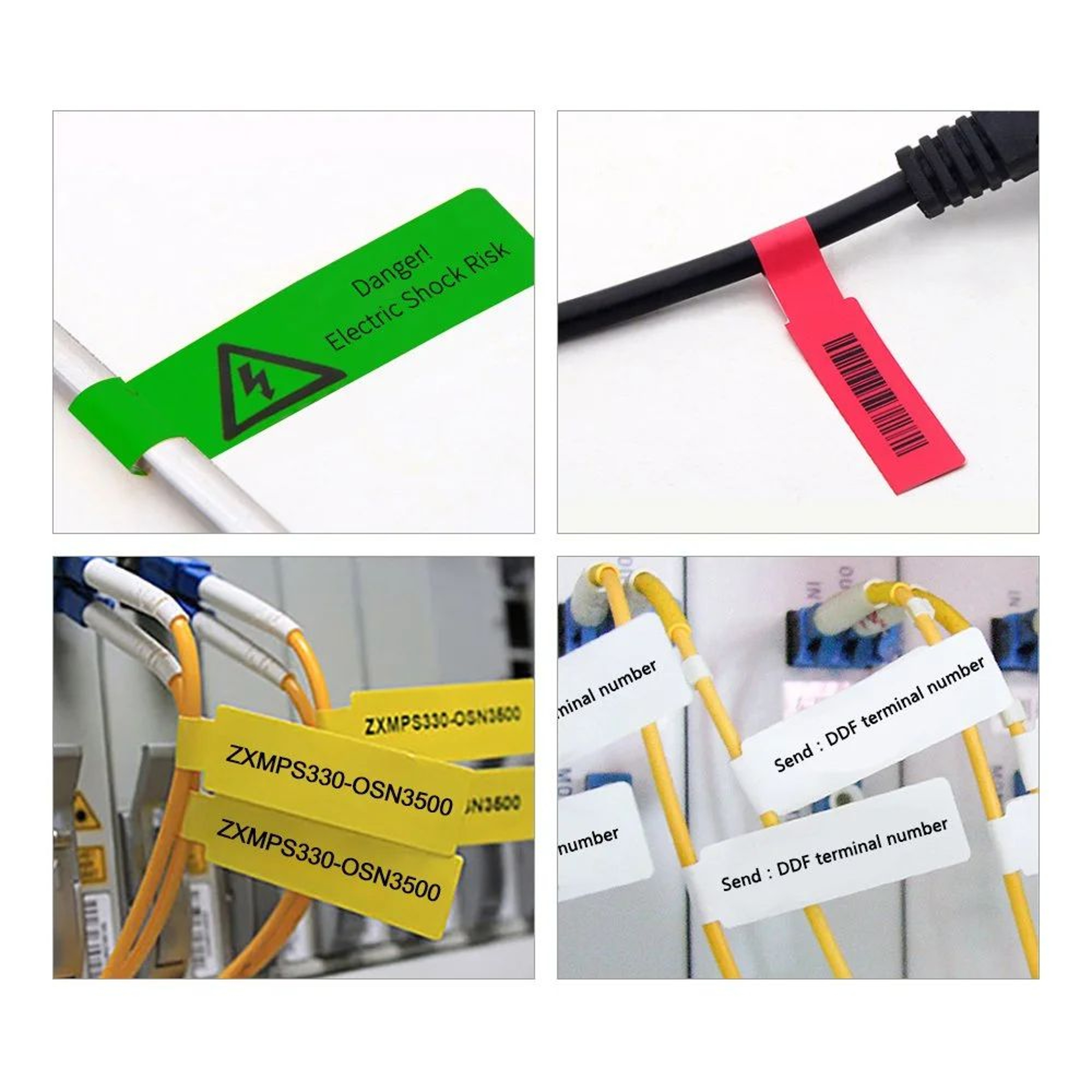 Waterproof SelfAdhesive Cable Identification Labels For D110 D101 D11 H1 Printers 3