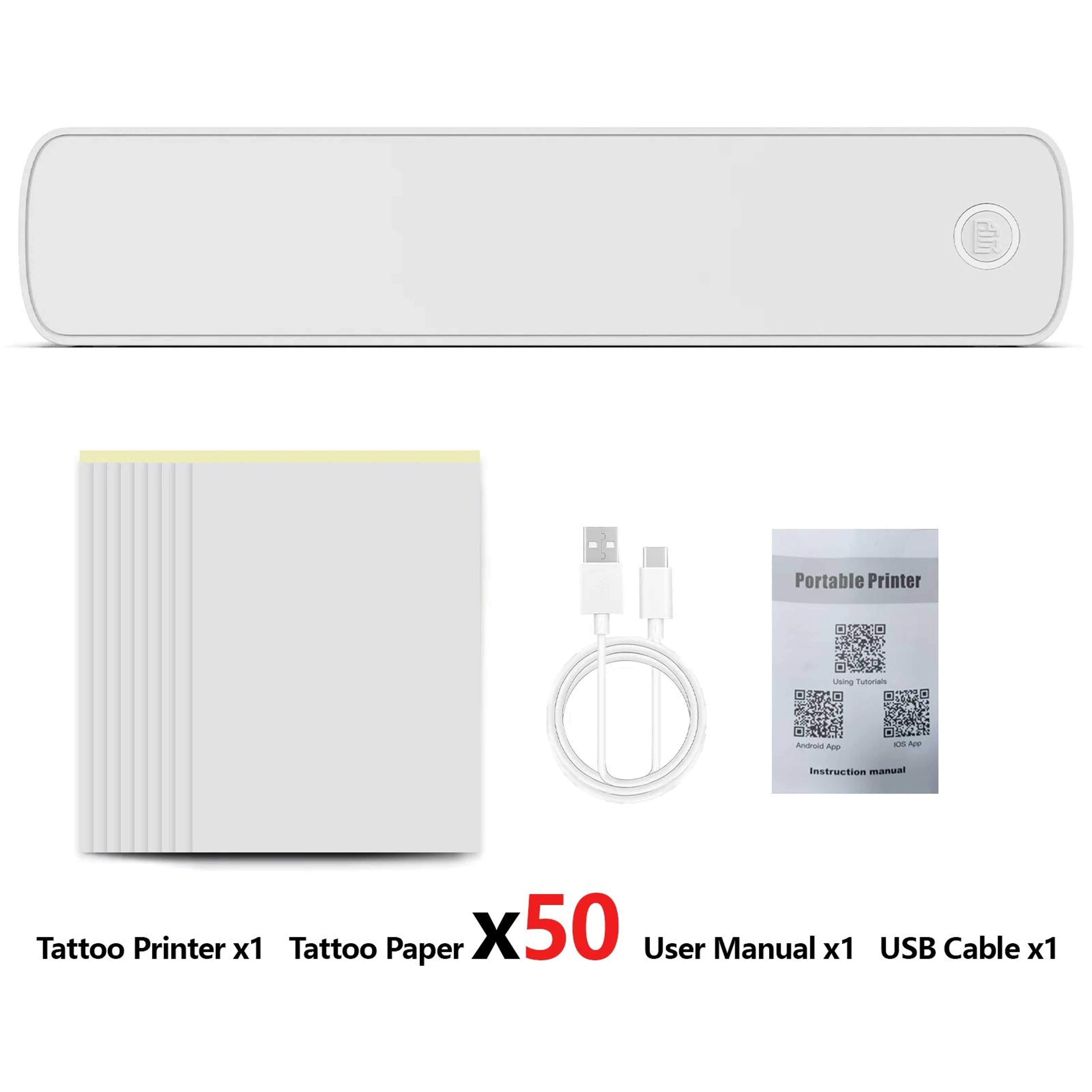 Portable A4 Wireless Thermal Printer For Letter Size Documents And Travel 9