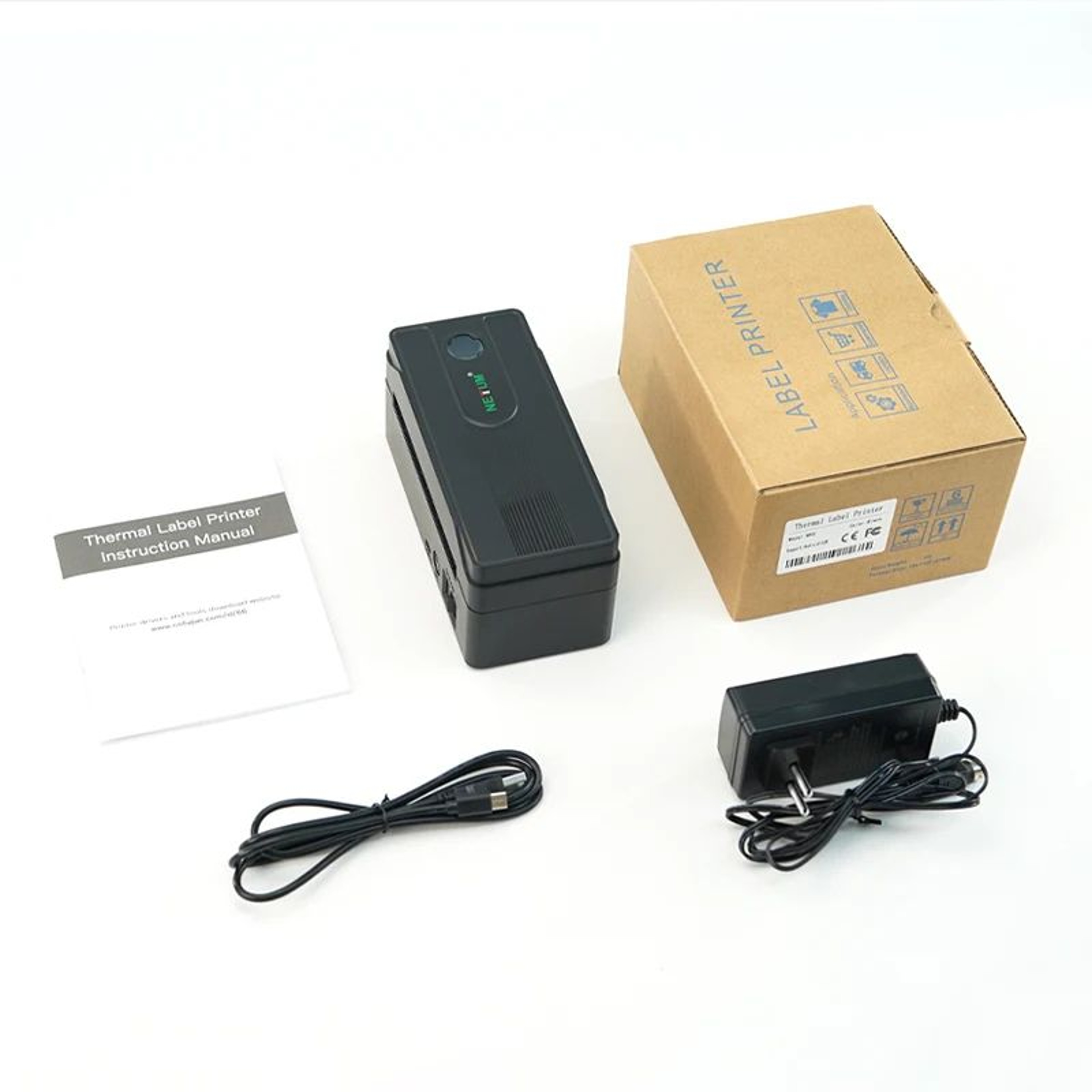 4x6 Bluetooth Thermal Shipping Label Printer For Fast Wireless Package Labeling 1