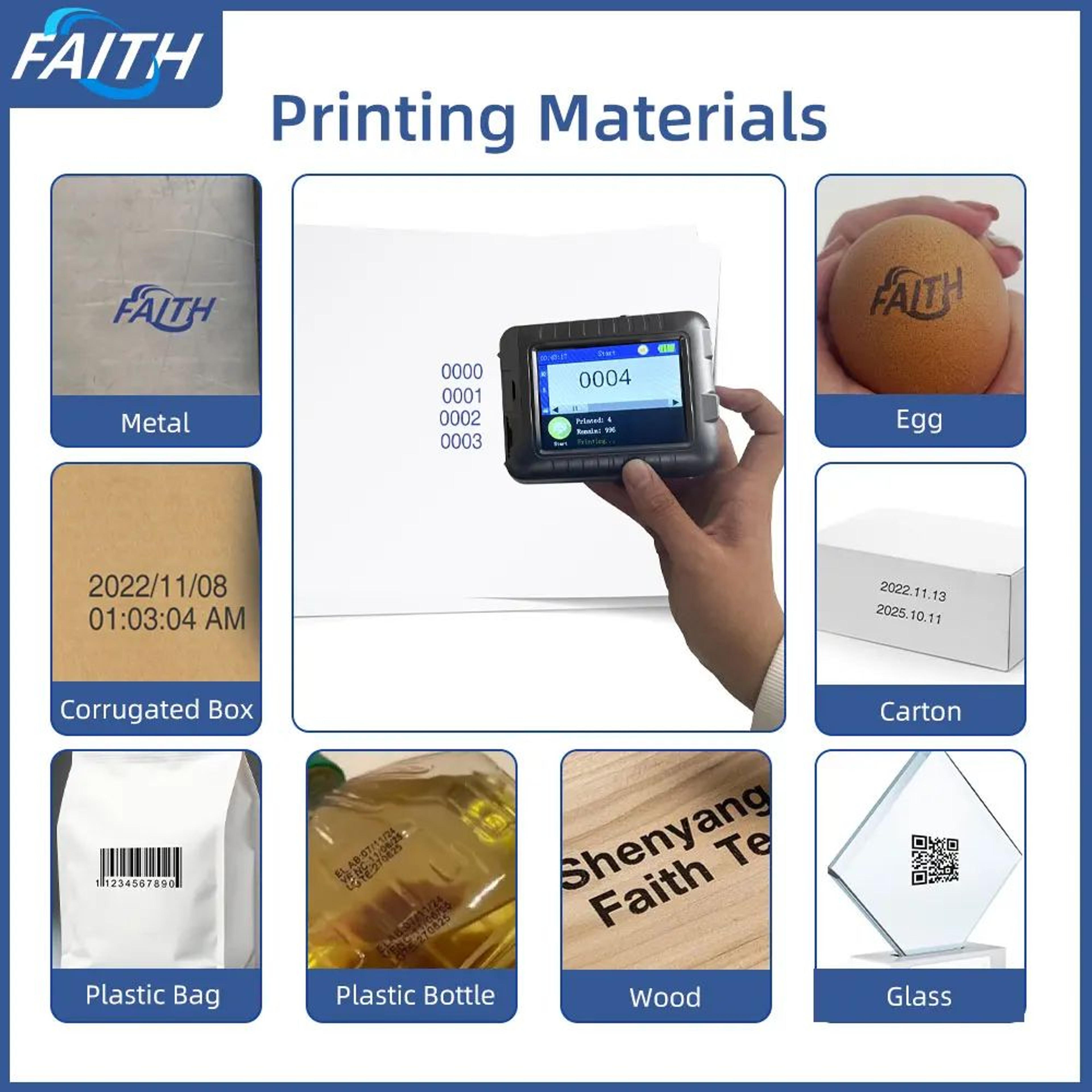 KD360M Portable Thermal Shipping Label Printer With Barcode And Variable Data Printing 4