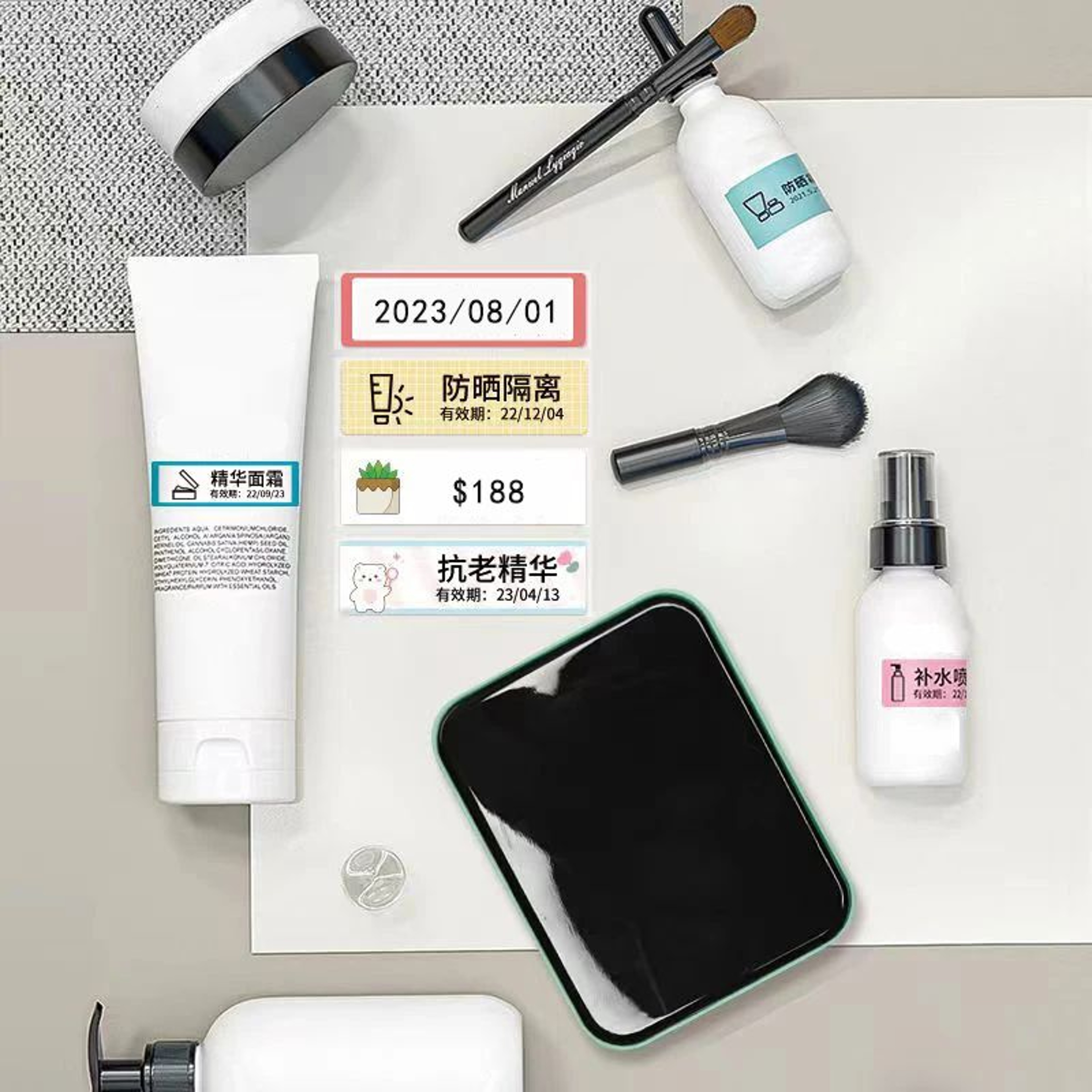 P15 Portable Bluetooth Label Maker Mini Wireless Thermal Sticker Printer For Home And Office 5