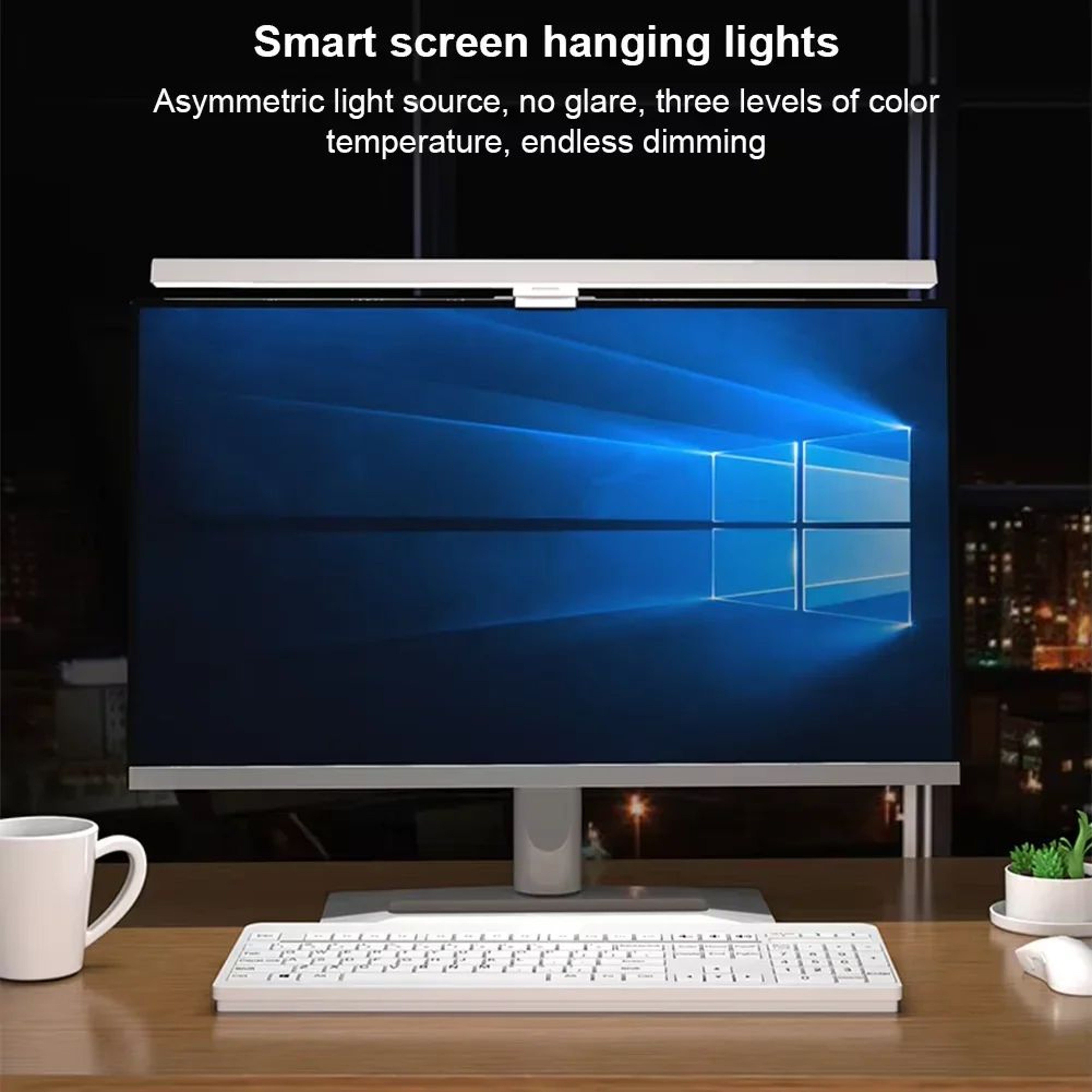 1969 Inch USB LED Monitor Light Bar With Stepless Dimming For Reading And Desk Lighting 4