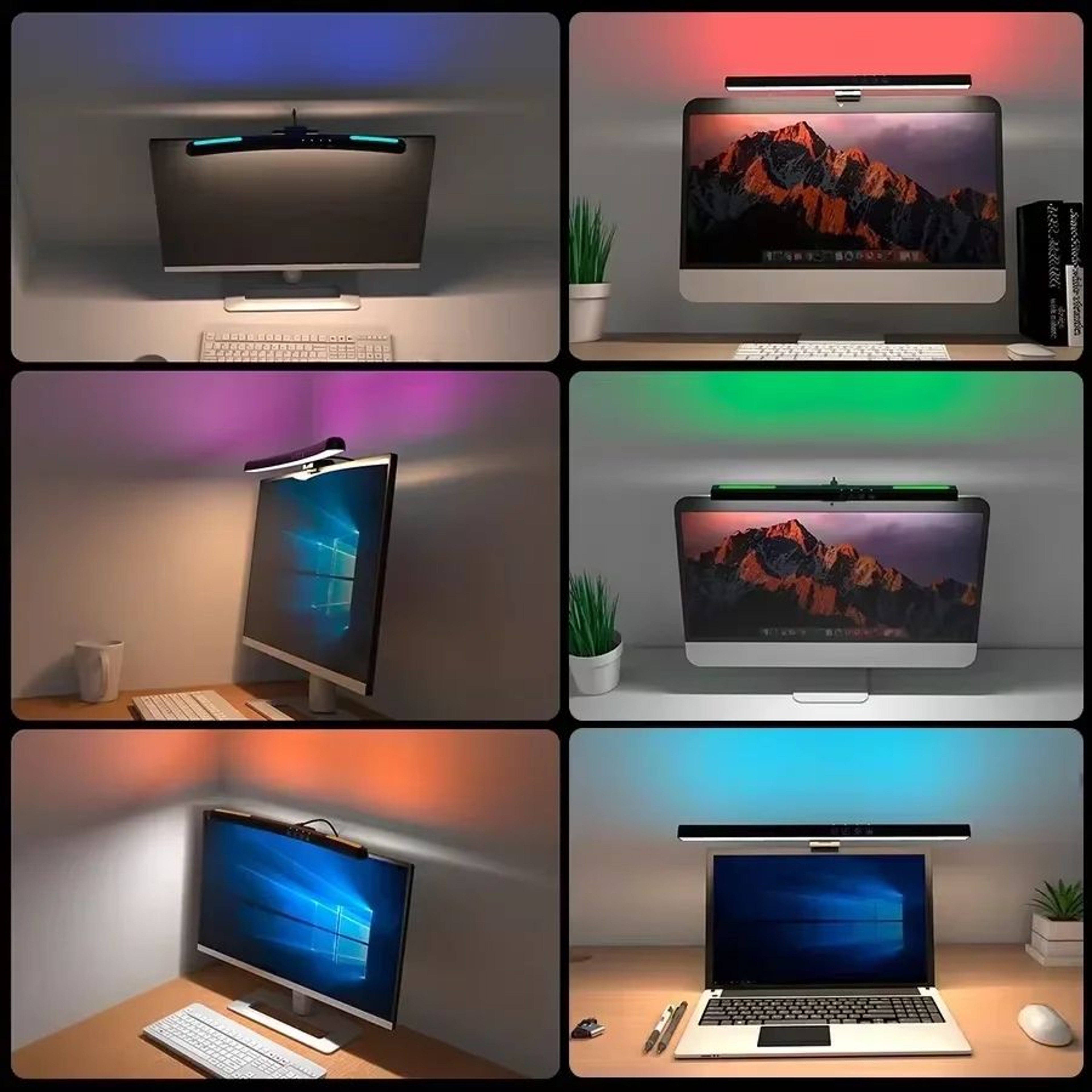 1575 Inch Curved Monitor Light Bar Hanging LED Desk Lamp For Work Study And Gaming 2