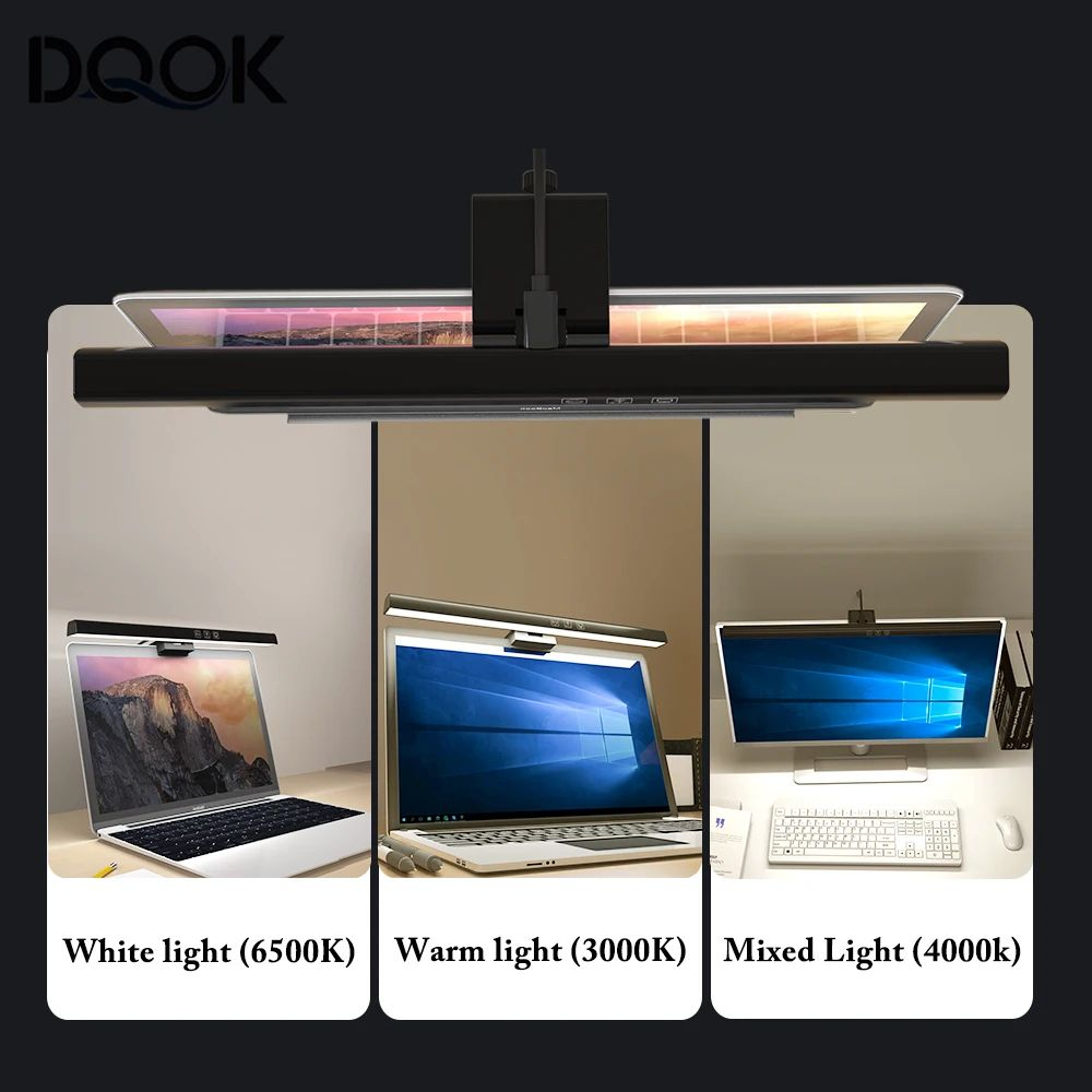 LED Monitor Light Bar For Computer Screen Office Desk And Reading 2