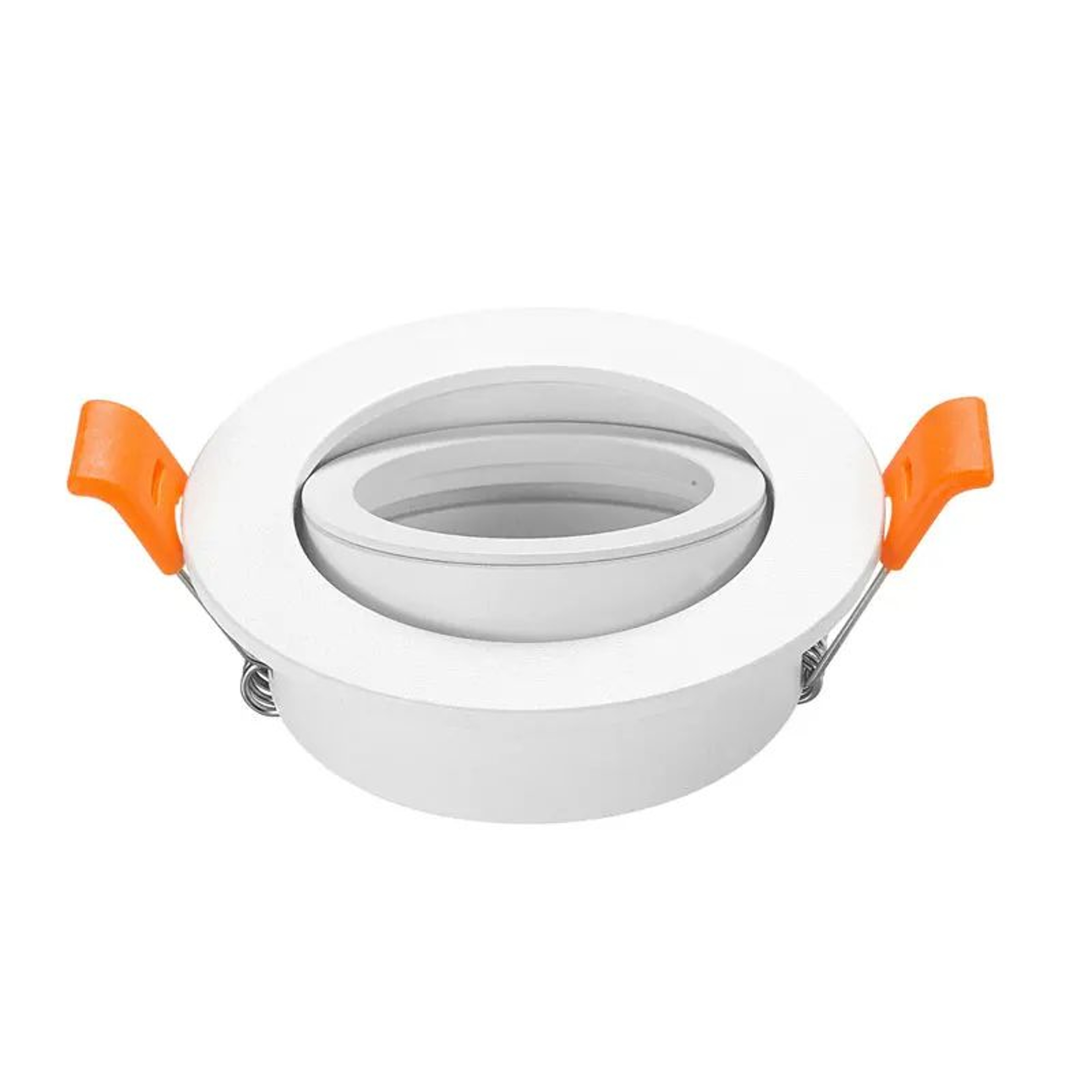 Adjustable Round Recessed Ceiling Spotlight Frame For GU10 MR16 Bulbs 256 Inch Cutout 6