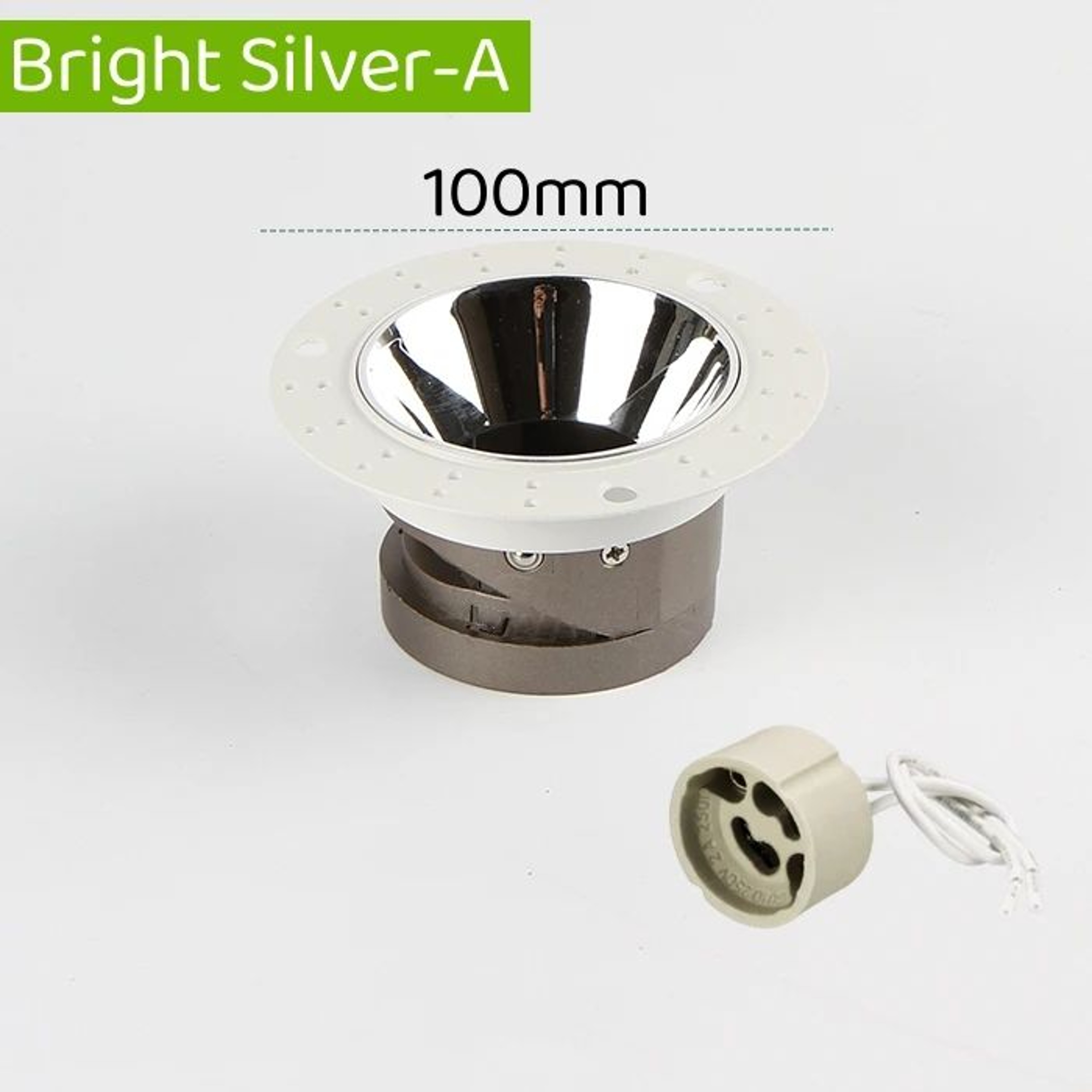 Narrow Rim Recessed Ceiling Downlight Frame GU10 MR16 AntiGlare Spotlight Holder 6