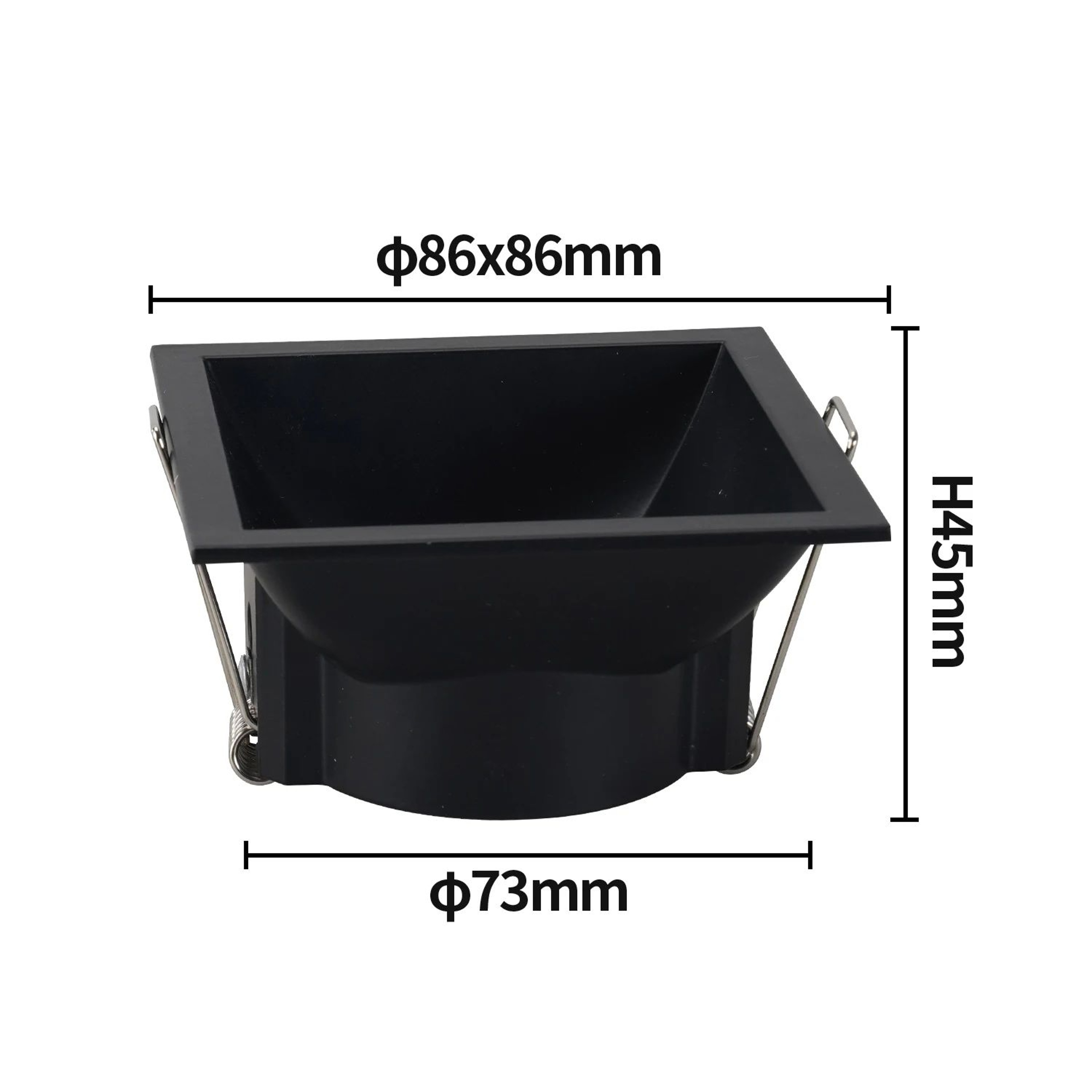 GU10 MR16 Recessed Ceiling Spotlight Mounting Frame And Lamp Holder 9