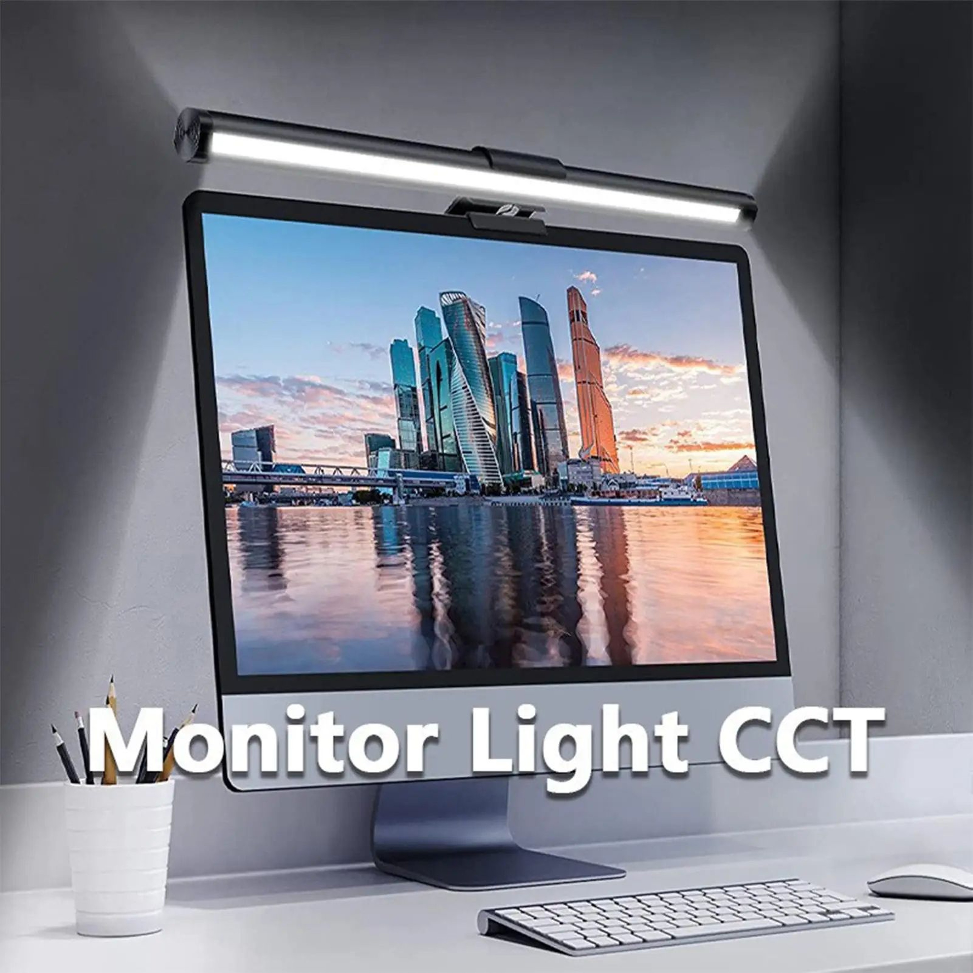 Adjustable LED Monitor Light Bar With 3 Color Modes And AntiGlare Desk Lighting 3