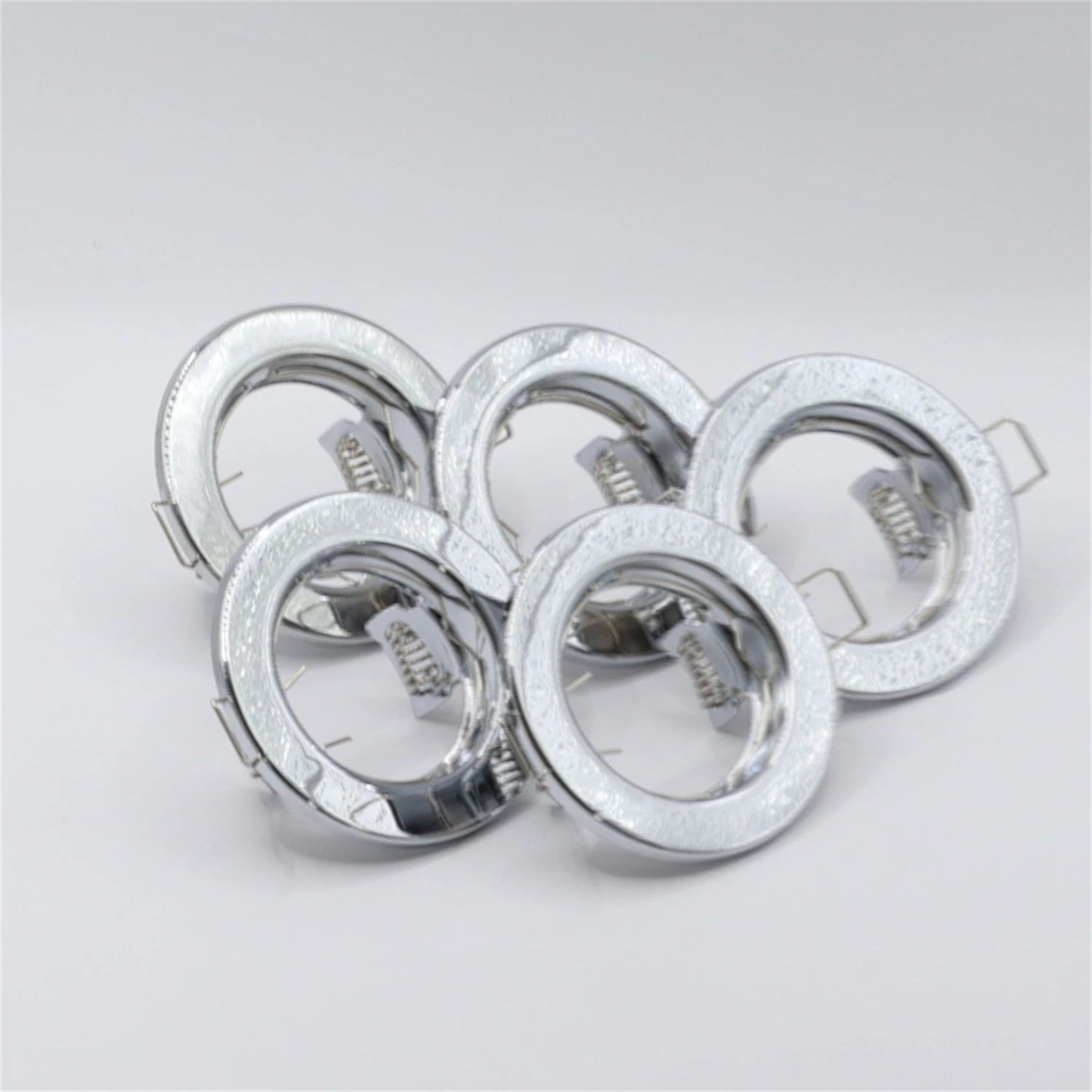 6PCS Recessed LED Downlight Mounting Frames With GU10 Lamp Holders For Ceiling Spotlights 4