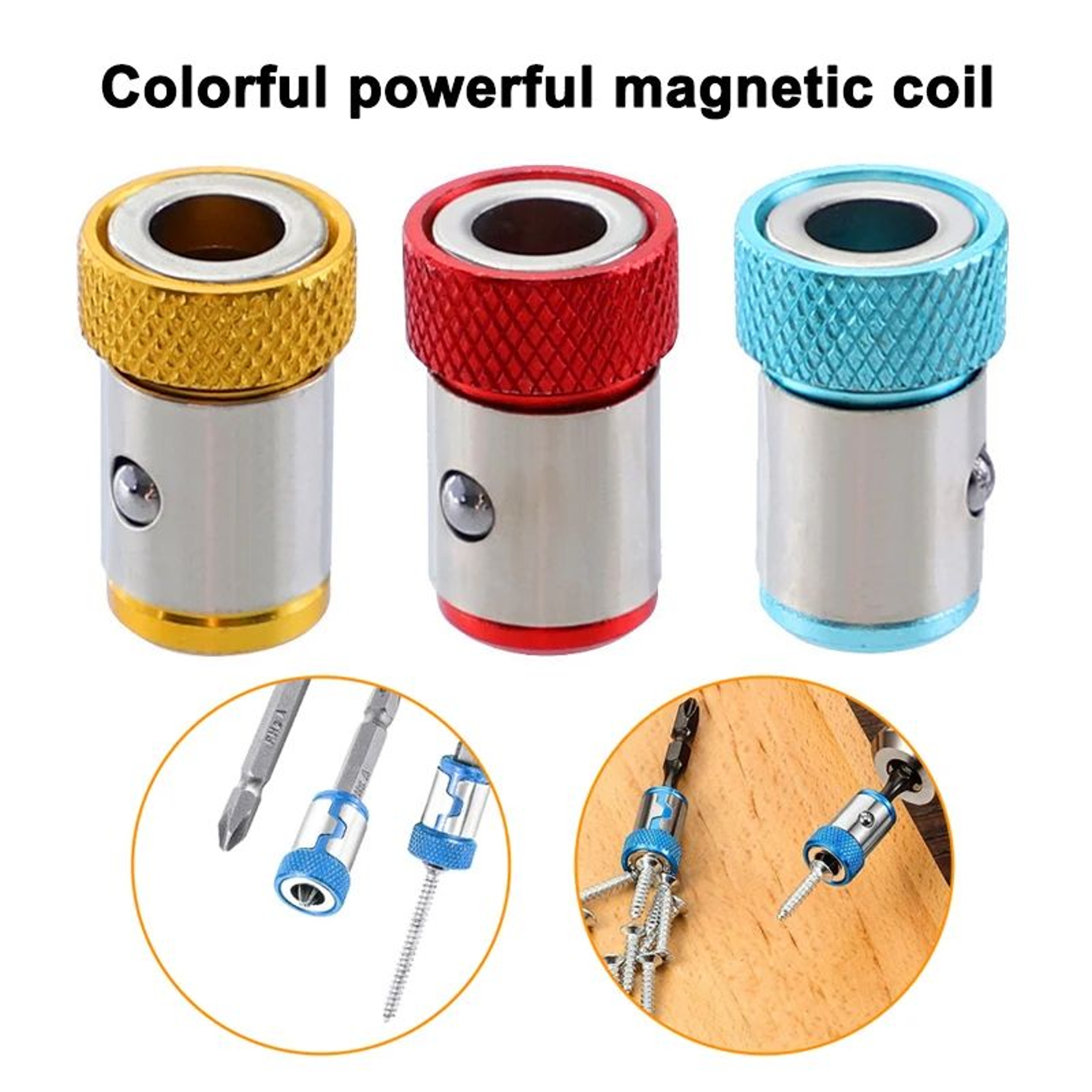 Universal 14 Inch Magnetic Screwdriver Bit Holder With Steel Sleeve And Positioning Ring 0