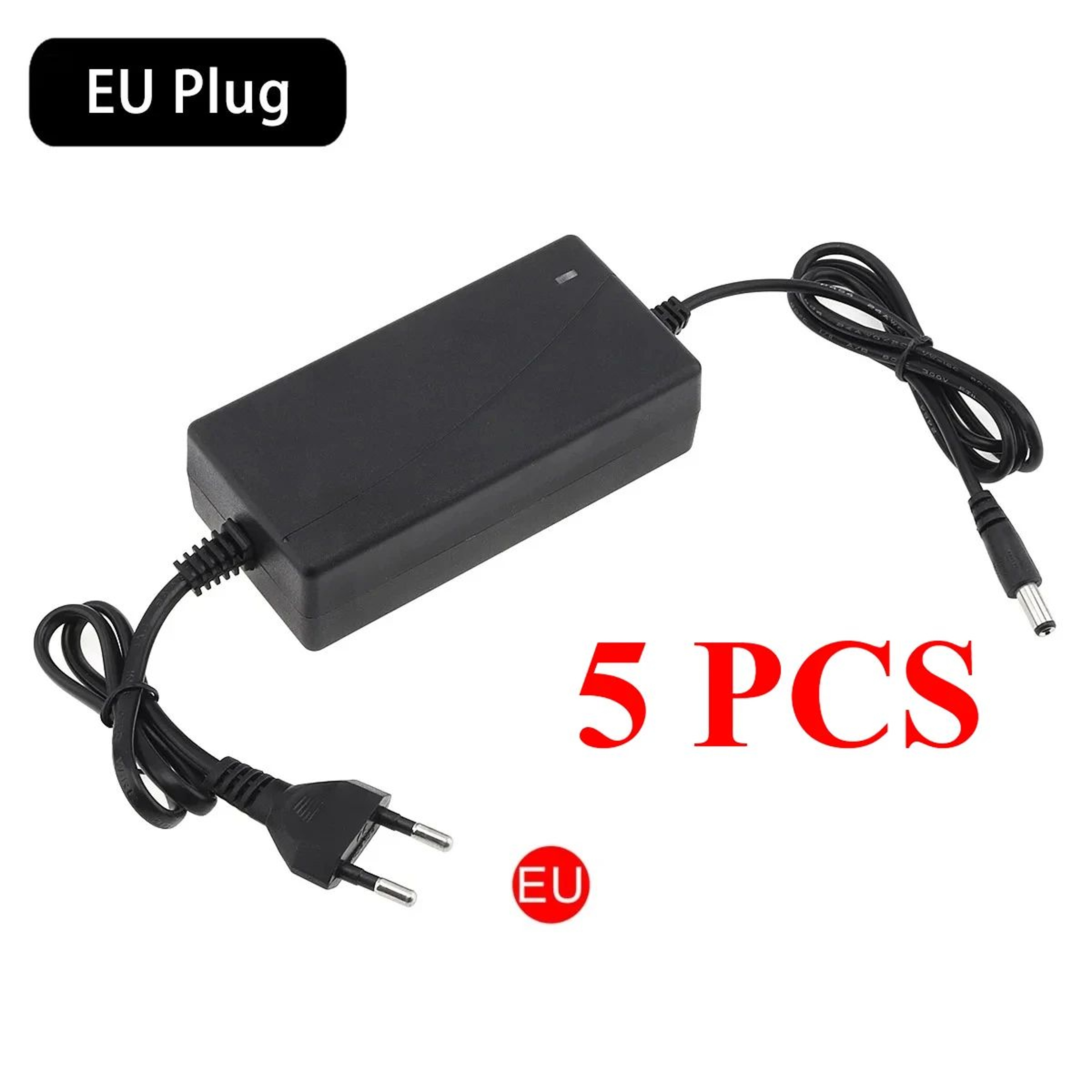 21V 2A Universal Lithium Battery Charger DC Power Adapter With EU Or US Plug 10