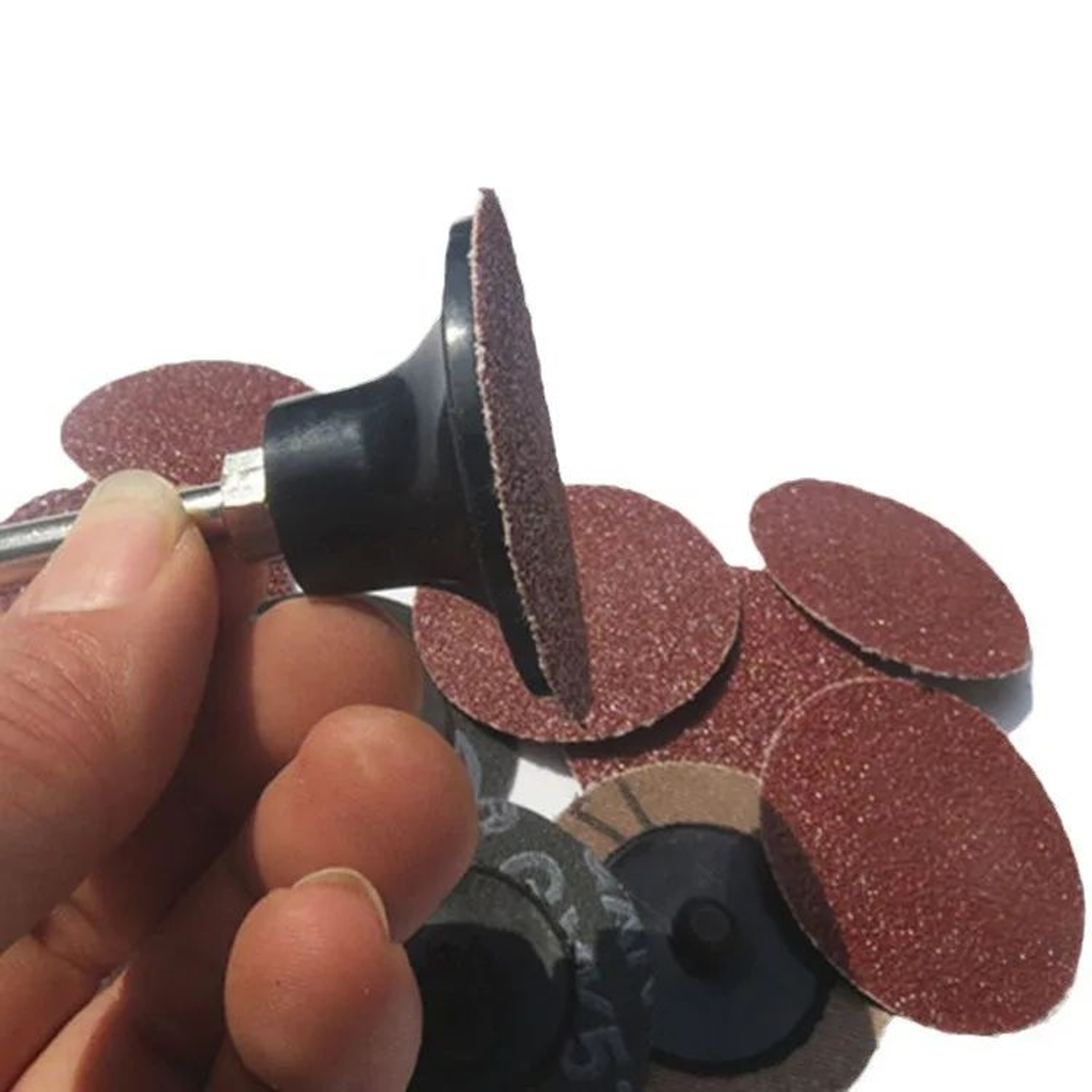 2 Inch Quick Change Sanding Discs RType Roll Lock For Metal Grinding And Surface Conditioning 3