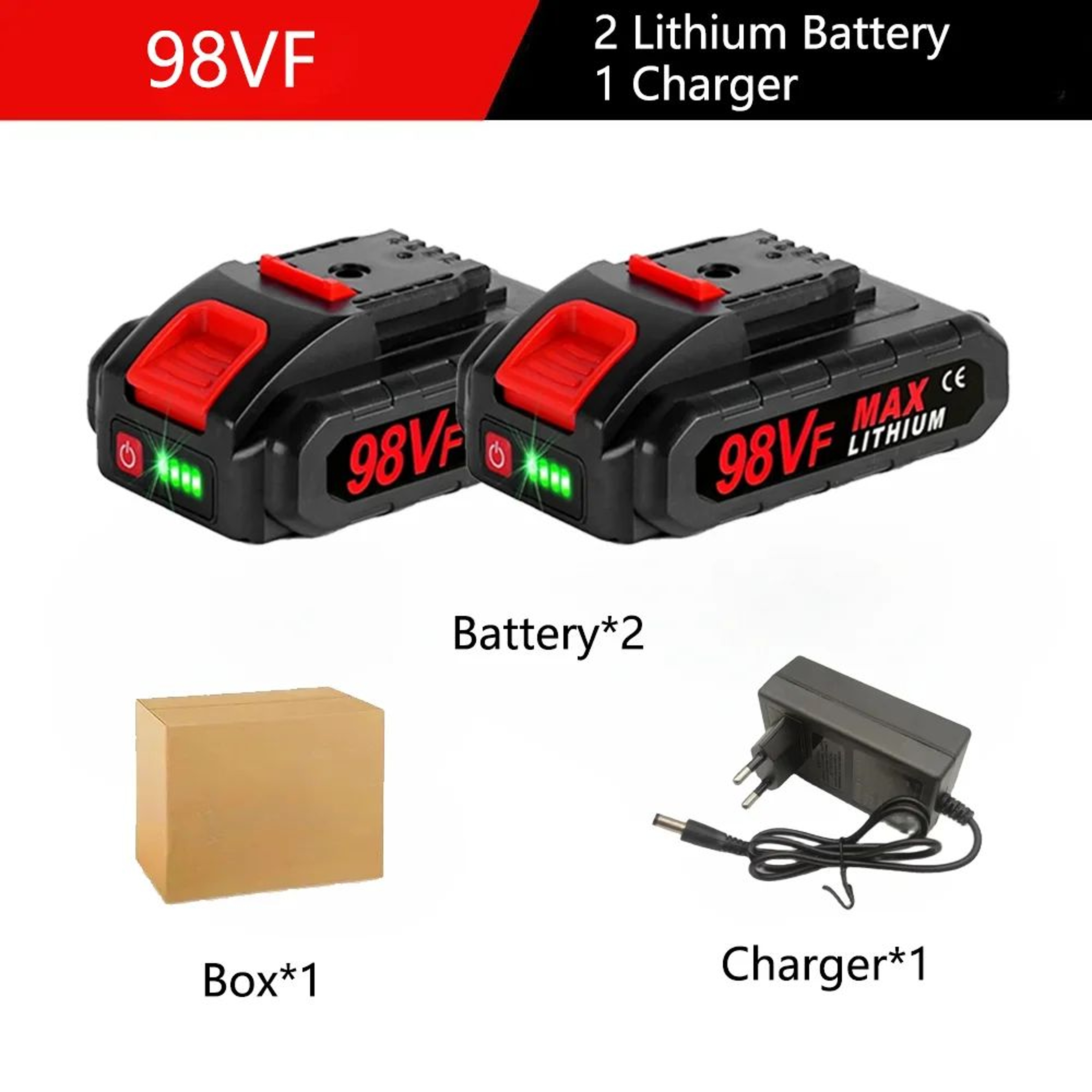 18V 21V Rechargeable Lithium Ion Battery For Cordless Power Tools Electric Wrench And Chainsaw 7