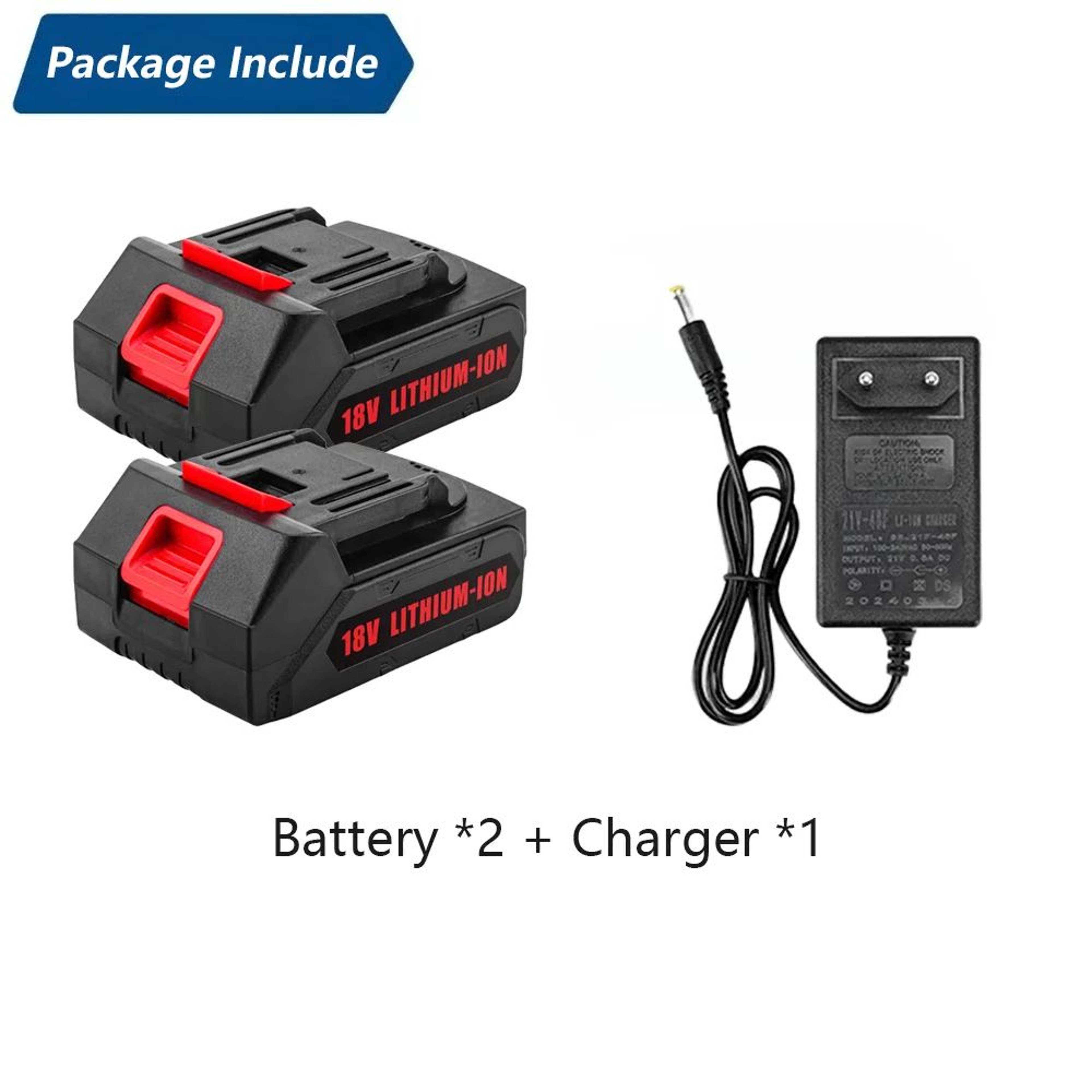 18V 7500mAh Rechargeable Lithium Ion Battery Pack For Cordless Power Tools 6