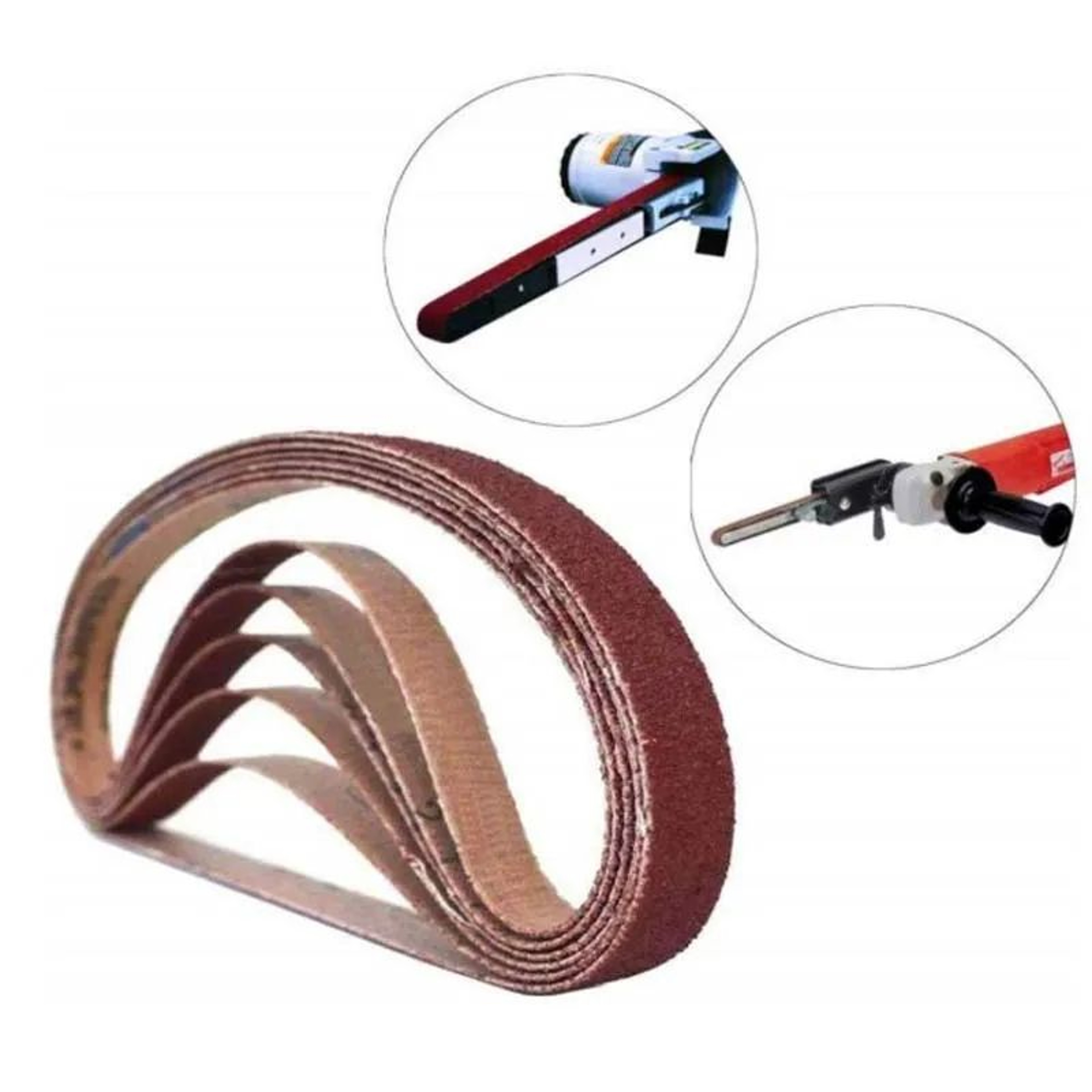 100PCS Aluminum Oxide Sanding Belts 10 X 330mm 40800 Grit Abrasive Belts For Grinding And Polishing 3