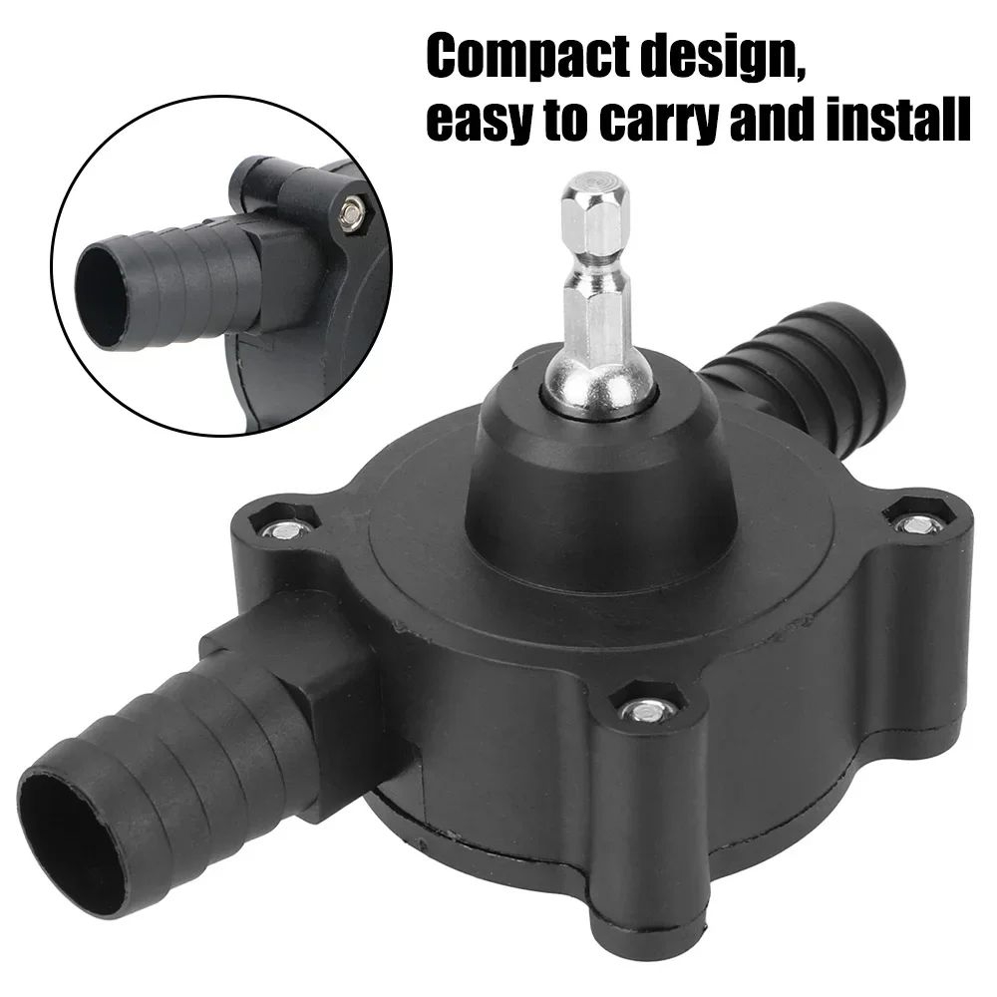 Portable Electric Drill Pump SelfPriming Water And Liquid Transfer Tool 1