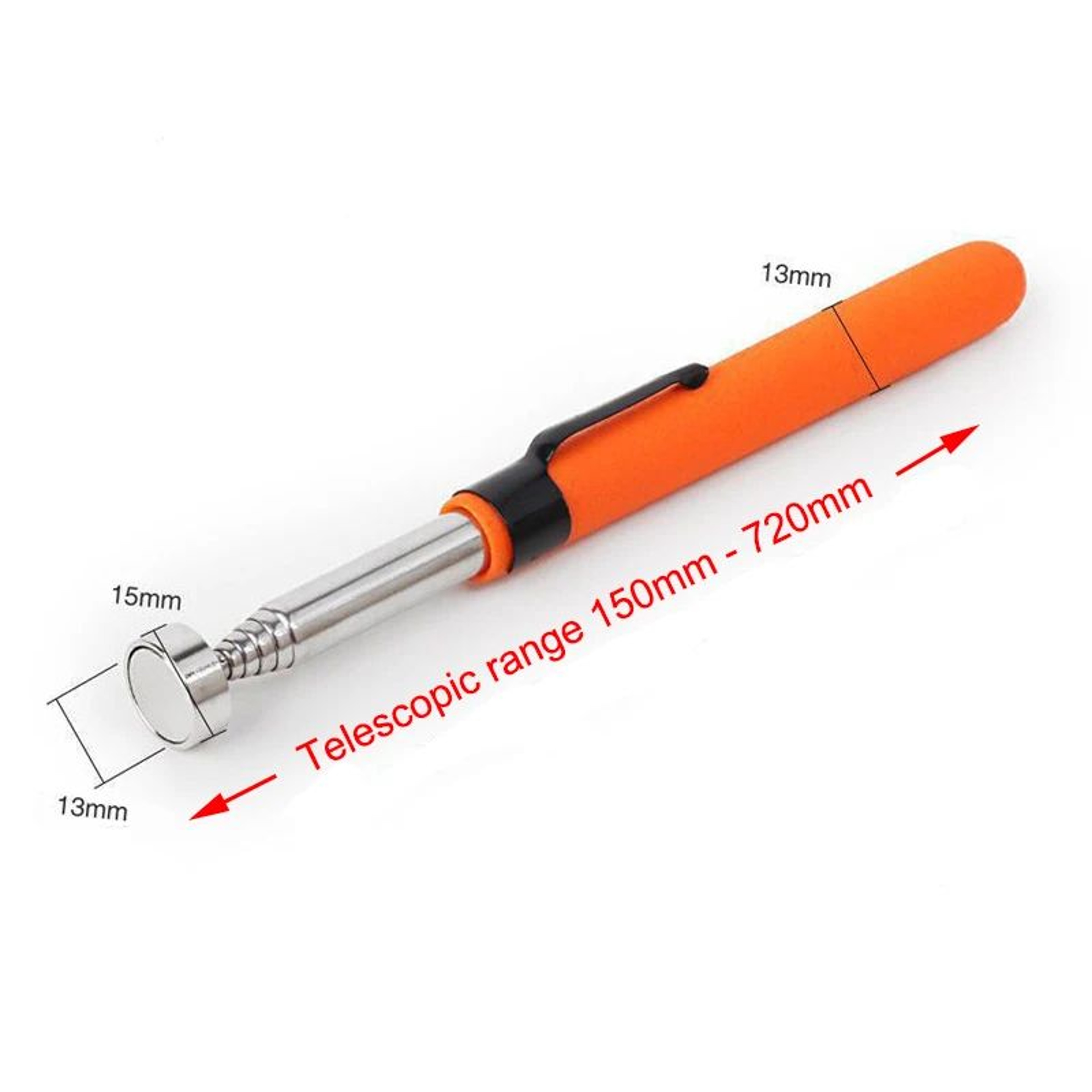 Mini Telescopic Magnetic Pickup Tool Extendable Magnet Pen For Nuts Bolts And Screws 9