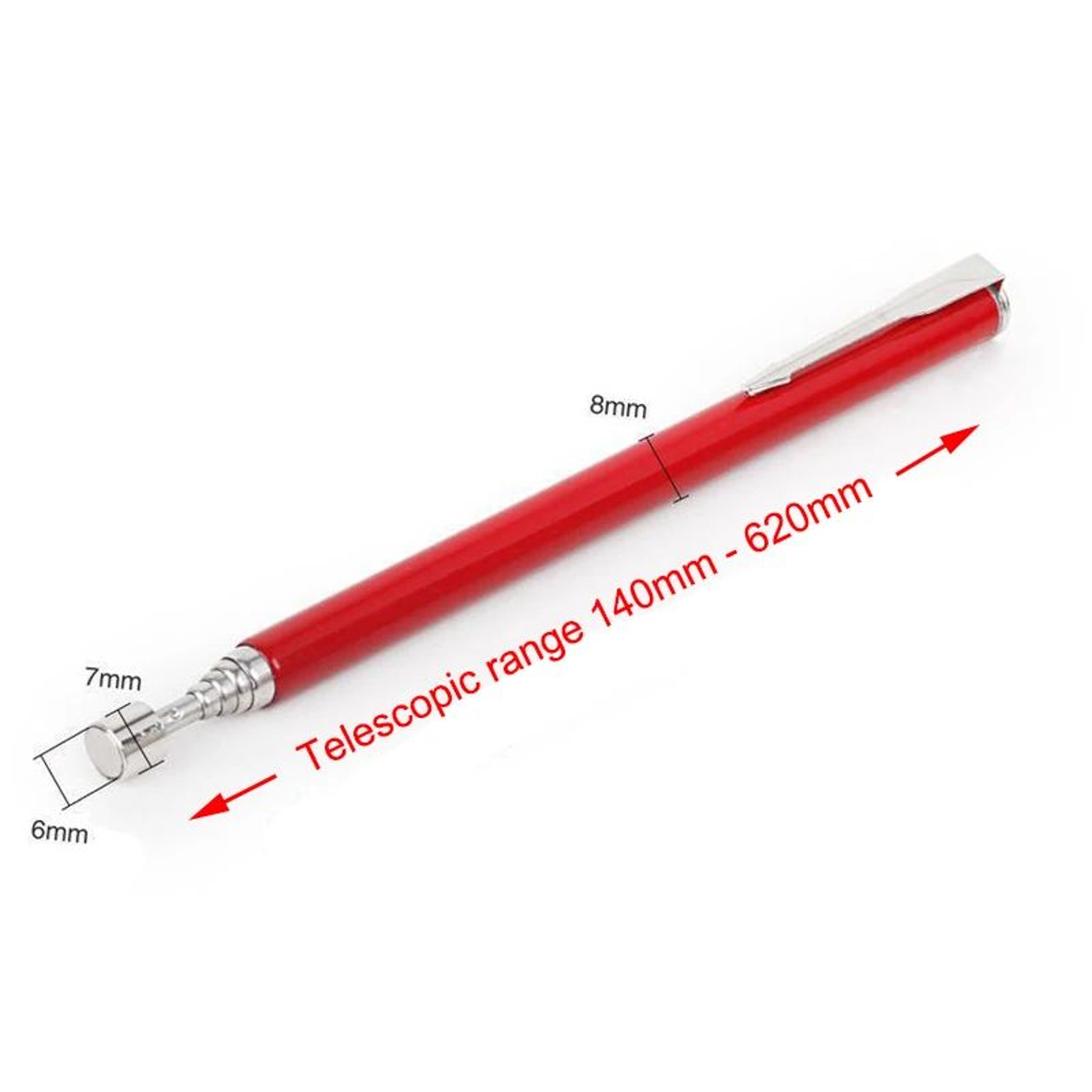Mini Telescopic Magnetic Pickup Tool Extendable Magnet Pen For Nuts Bolts And Screws 11