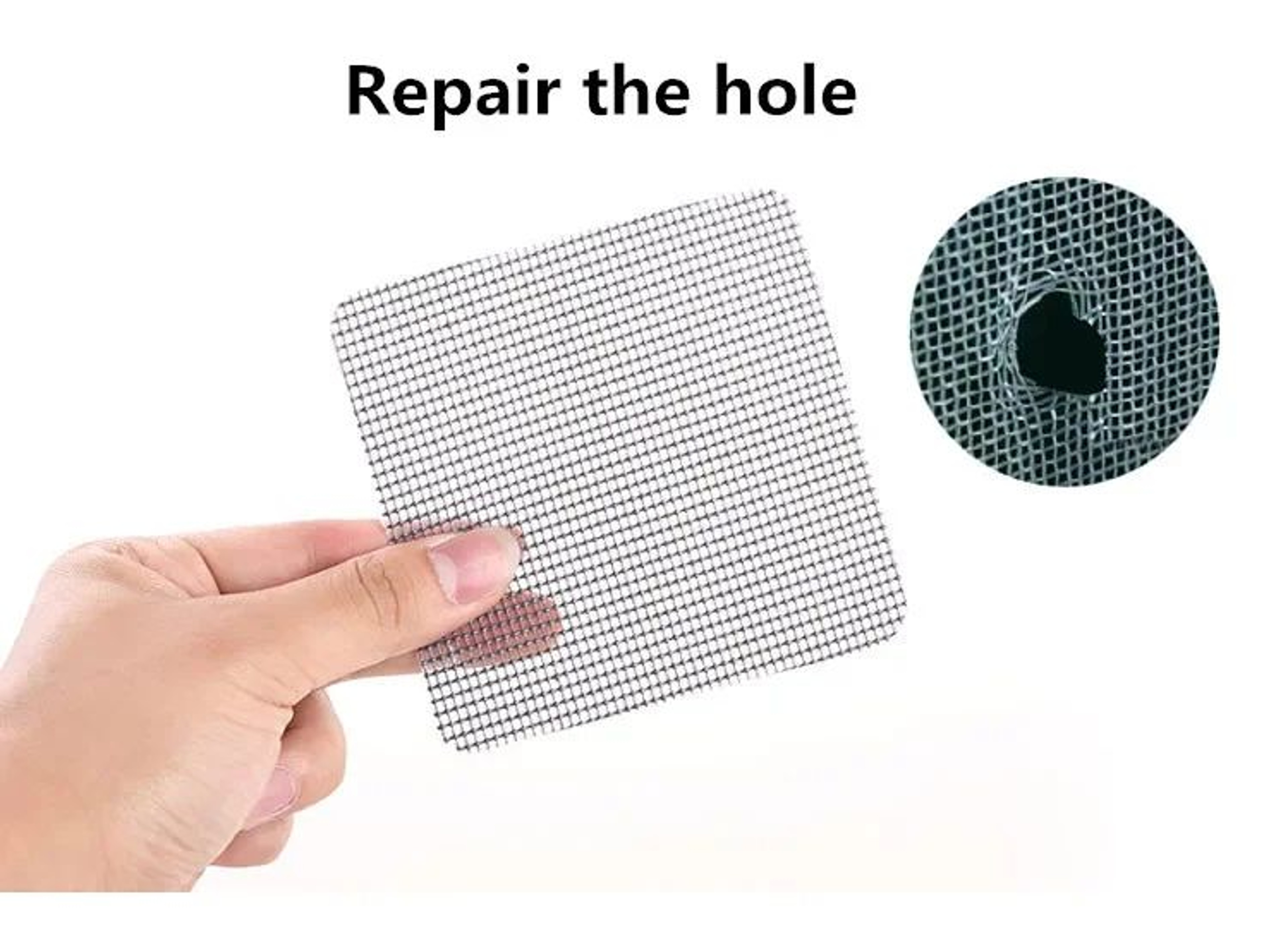 SelfAdhesive Window Screen Repair Patch For Mosquito Net And Insect Mesh 2
