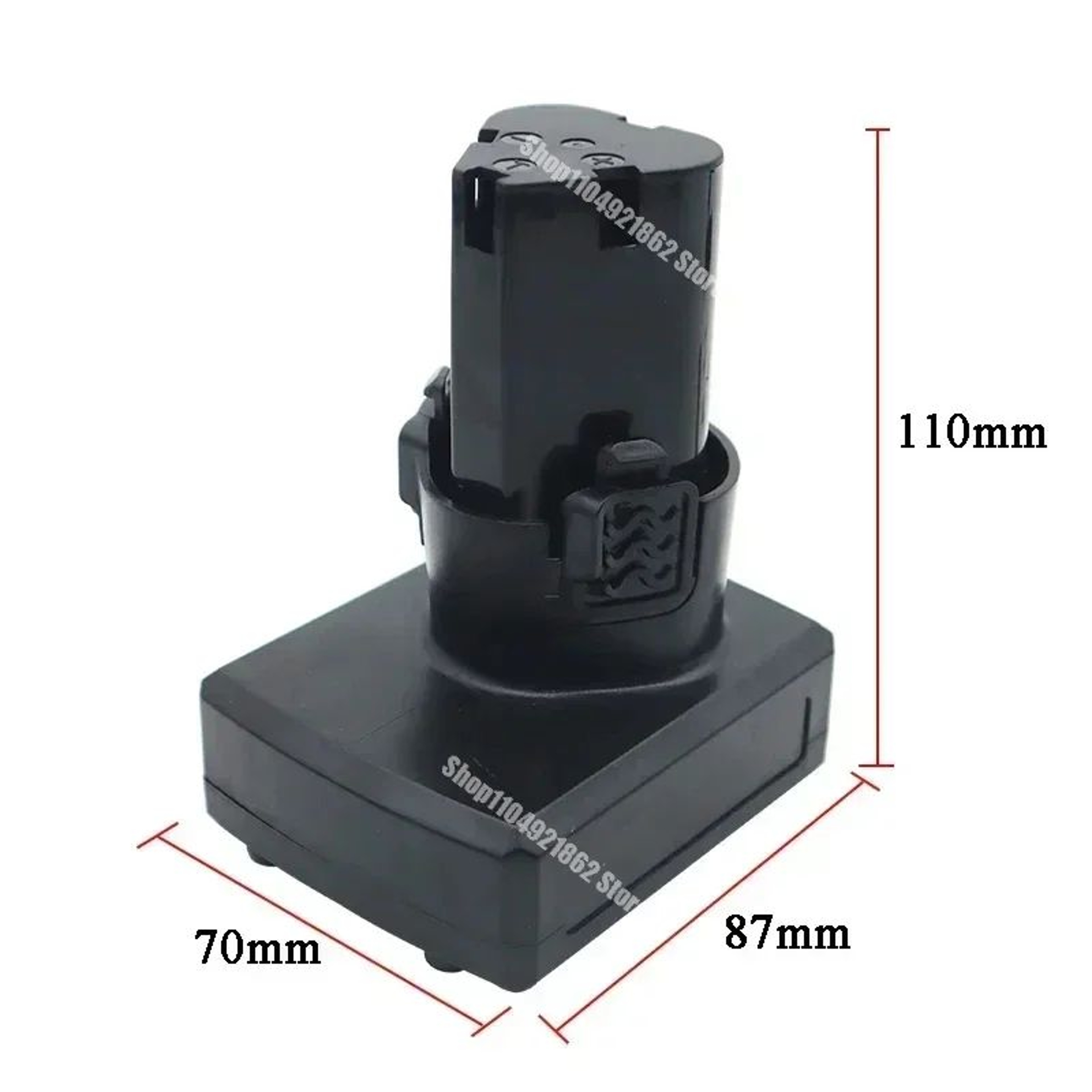 12V 6x18650 Lithium Battery Case With PCB Circuit Board Type B For Power Tool Repair 5