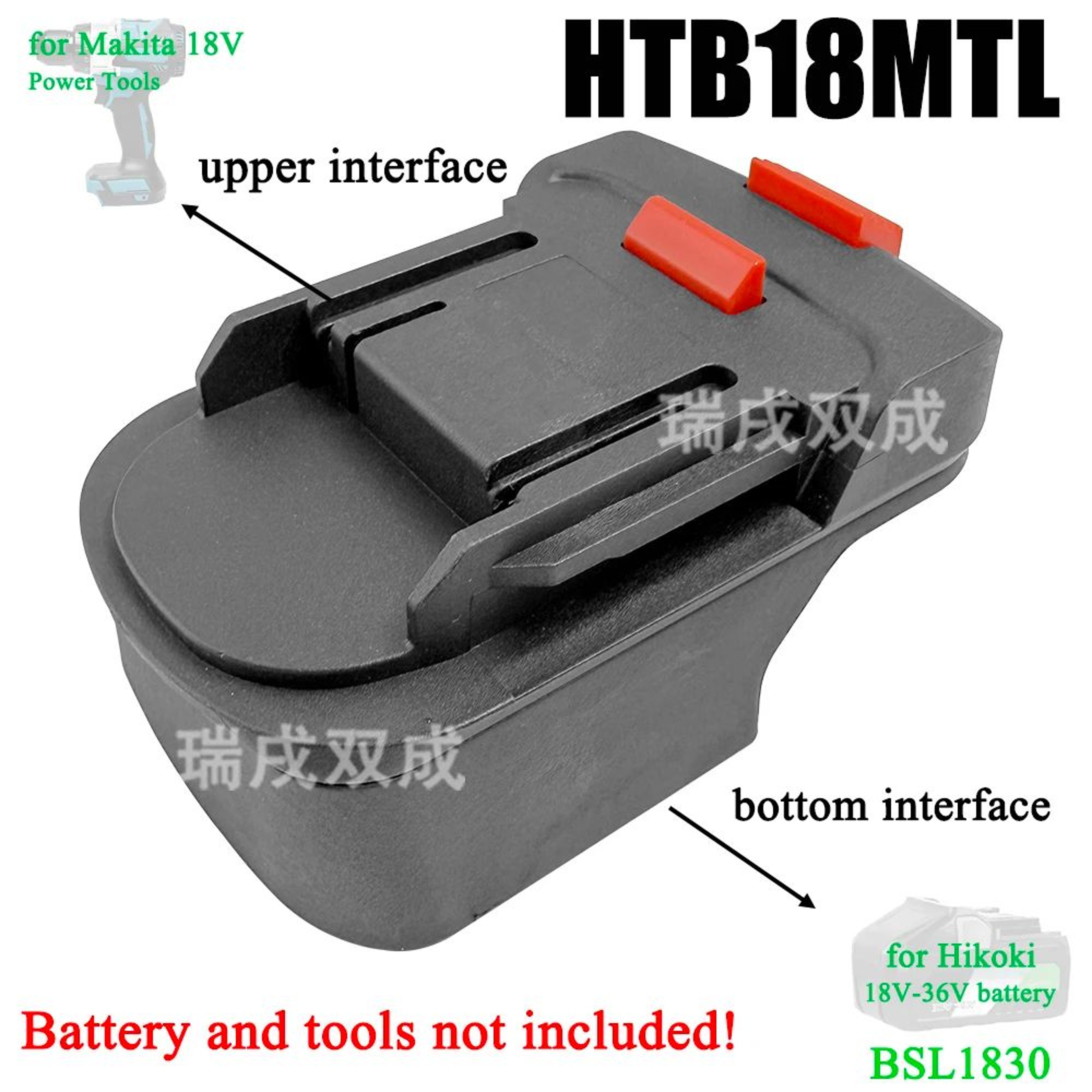 18V To 36V Lithium Battery Adapter Converter For 18V 20V Cordless Power Tools 7