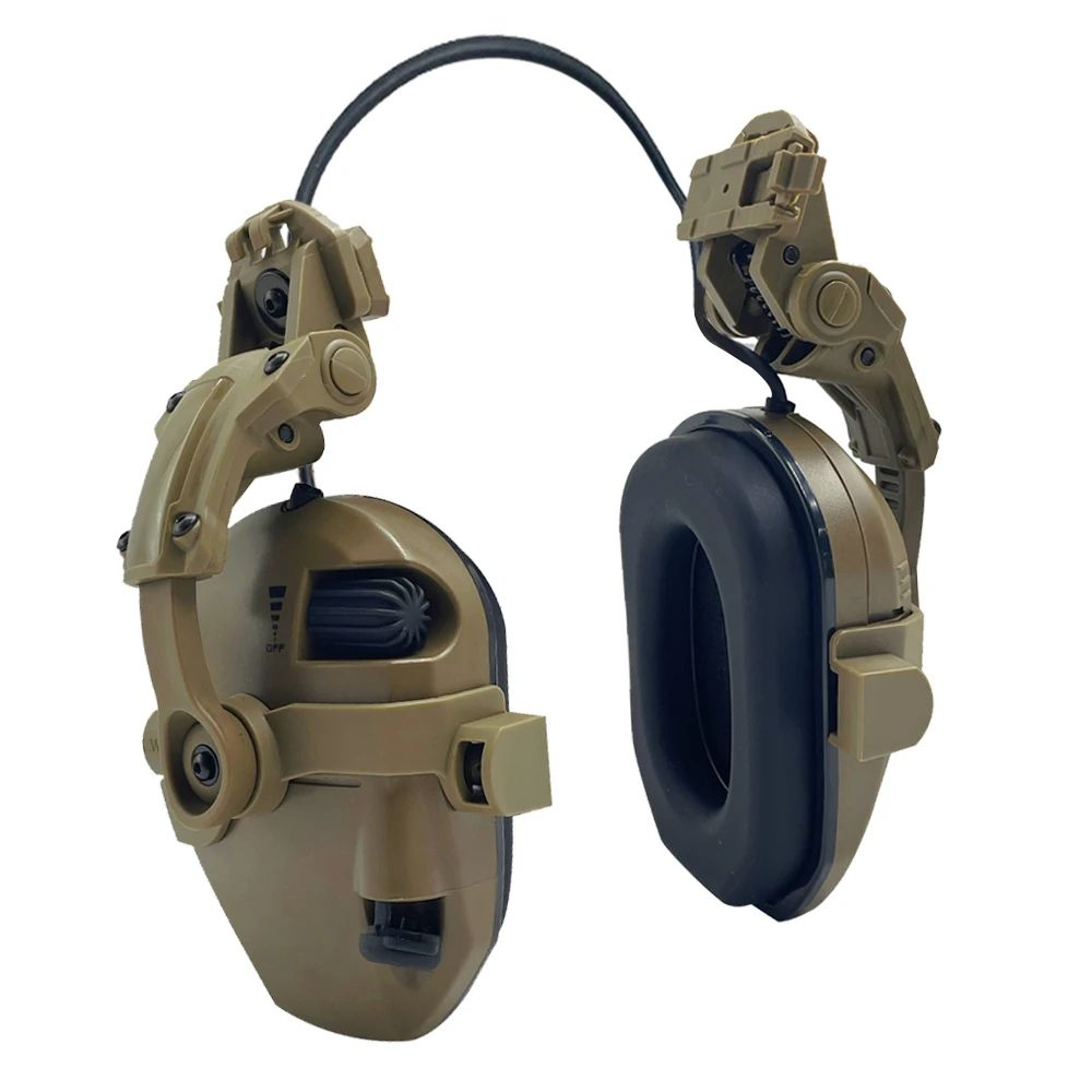 Slim Active Noise Reduction Shooting Earmuffs With 23dB Hearing Protection 1