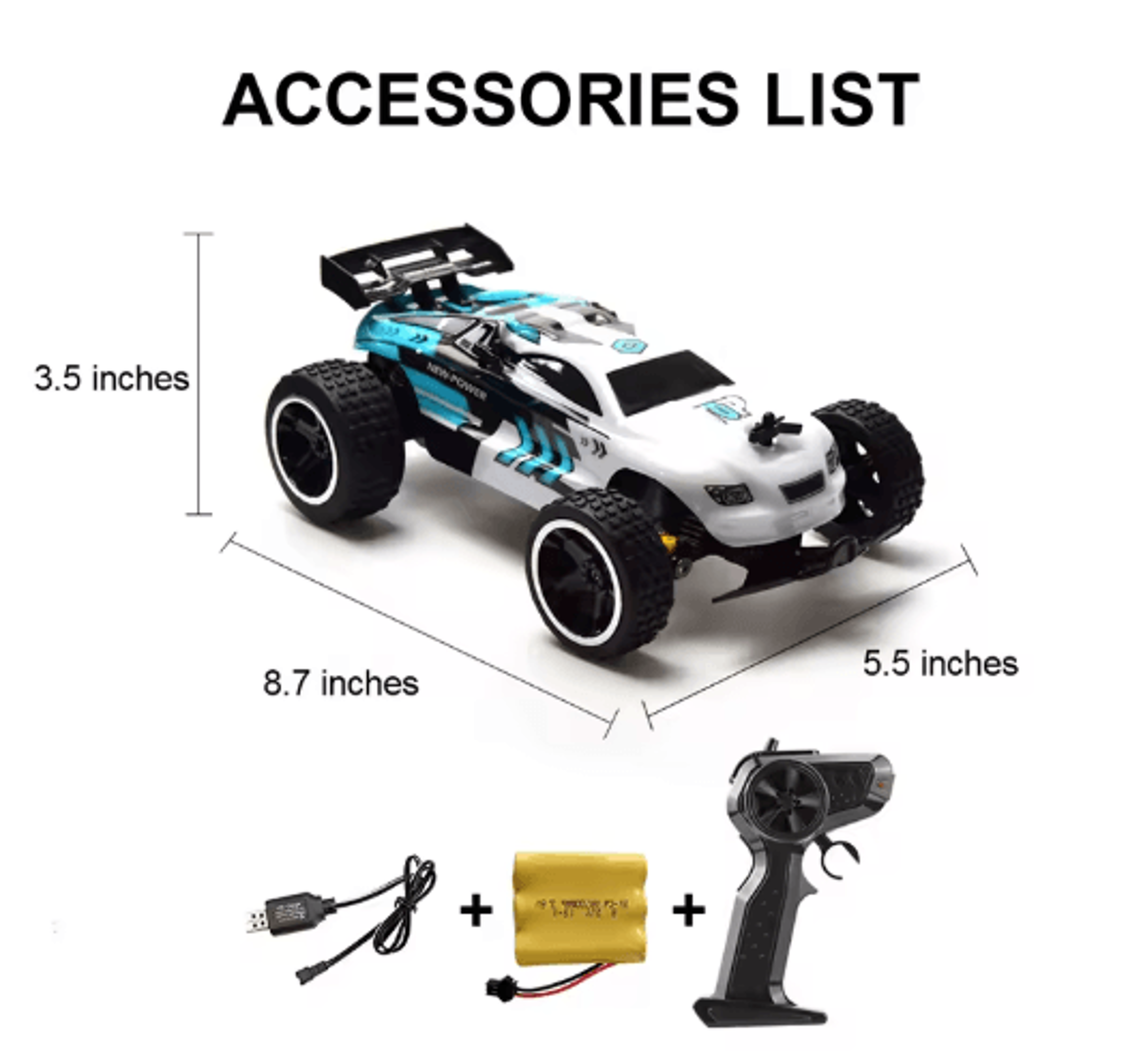 Sinovan 1 18 High Speed RC Car 20kmh Remote Control Drift Racing Toy 10