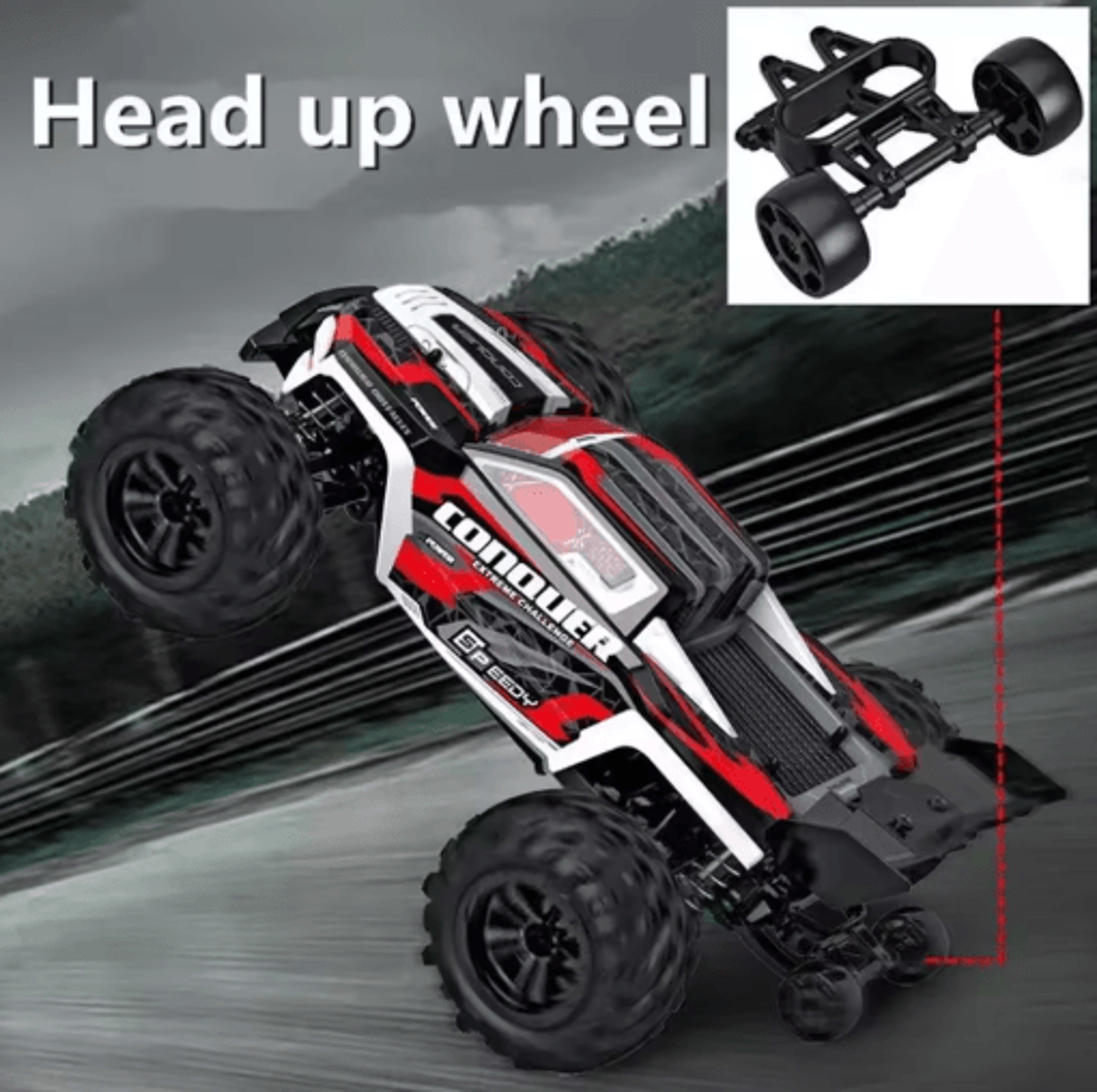 WLtoys 1 16 High Speed RC Monster Truck 50km H 4WD Off Road Remote Control Car 7