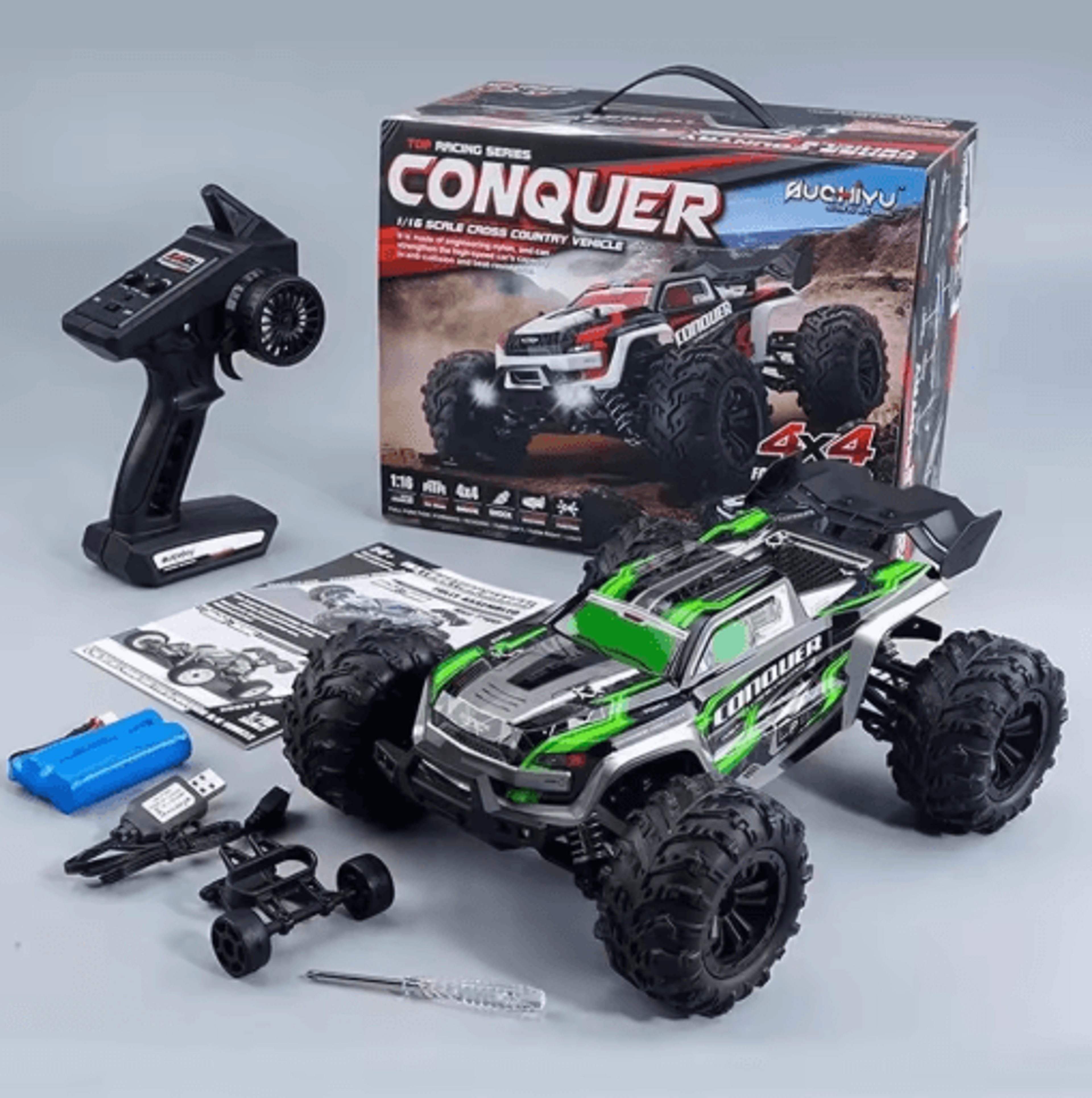 WLtoys 1 16 High Speed RC Monster Truck 50km H 4WD Off Road Remote Control Car 9