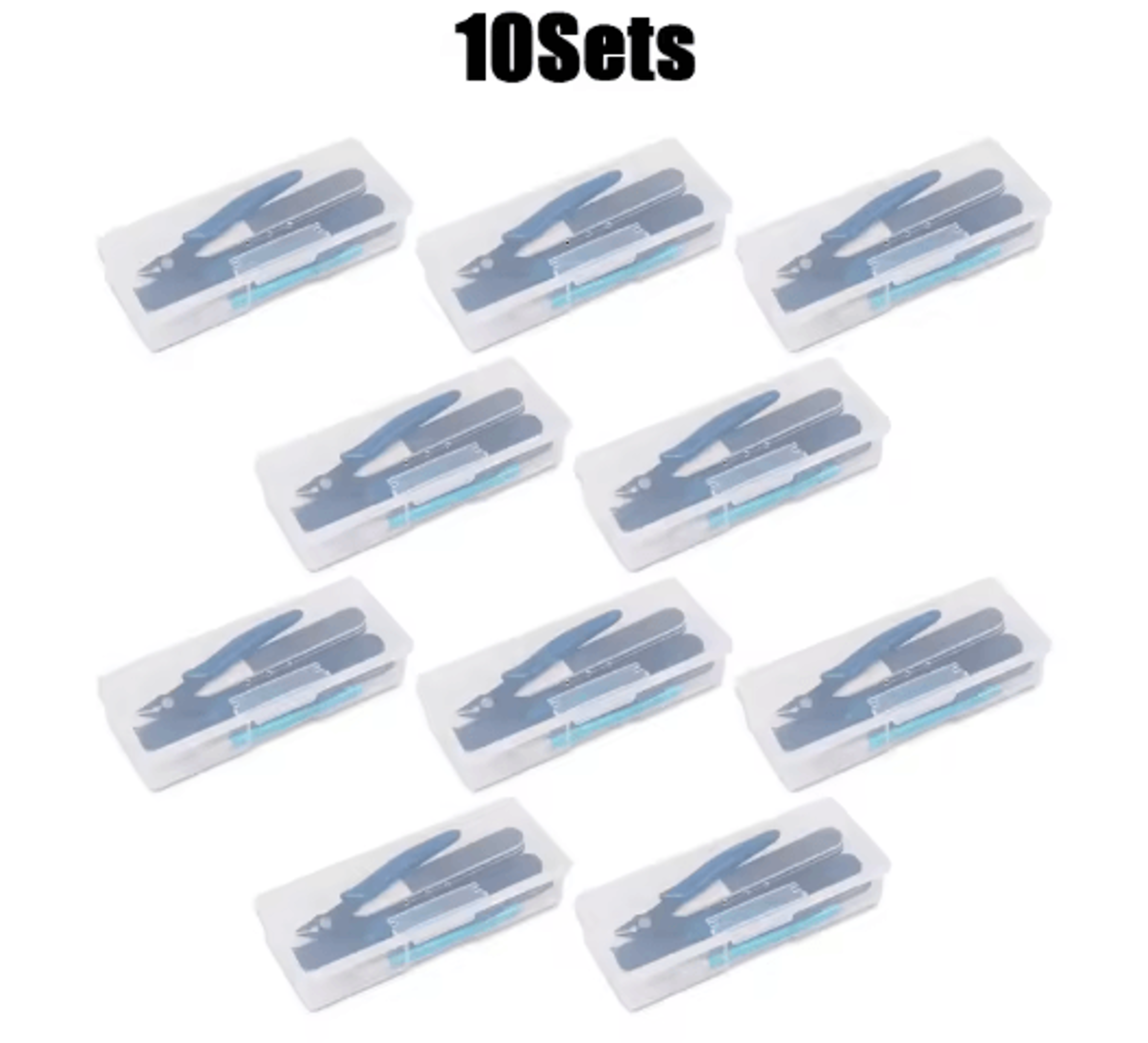 9 Piece Professional Modeling Tool Kit Hobby Building DIY Construction Set 1