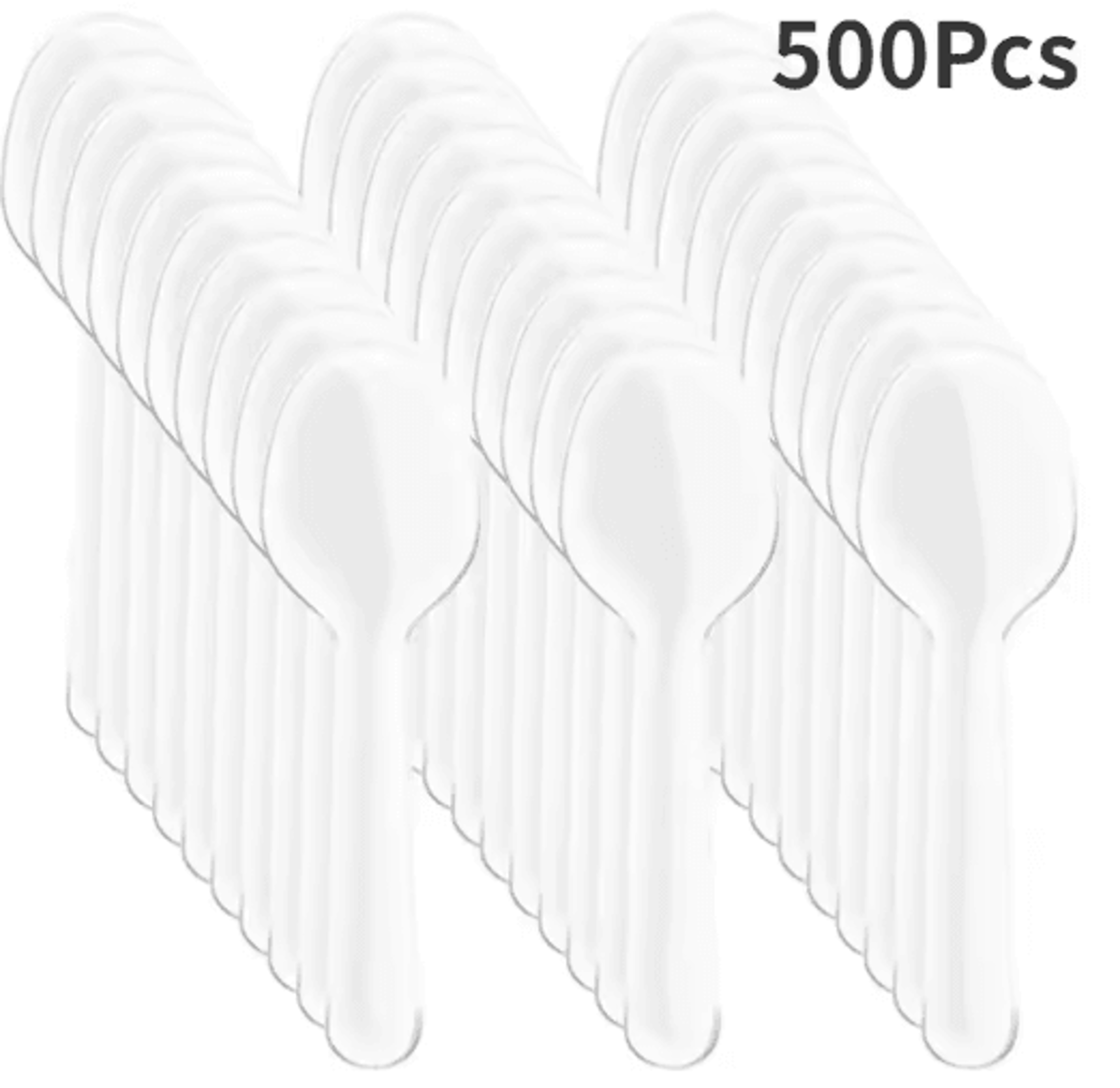 Disposable Mini Wooden Ice Cream Spoons 100 500 PCS Dessert Scoops For Parties Events 1