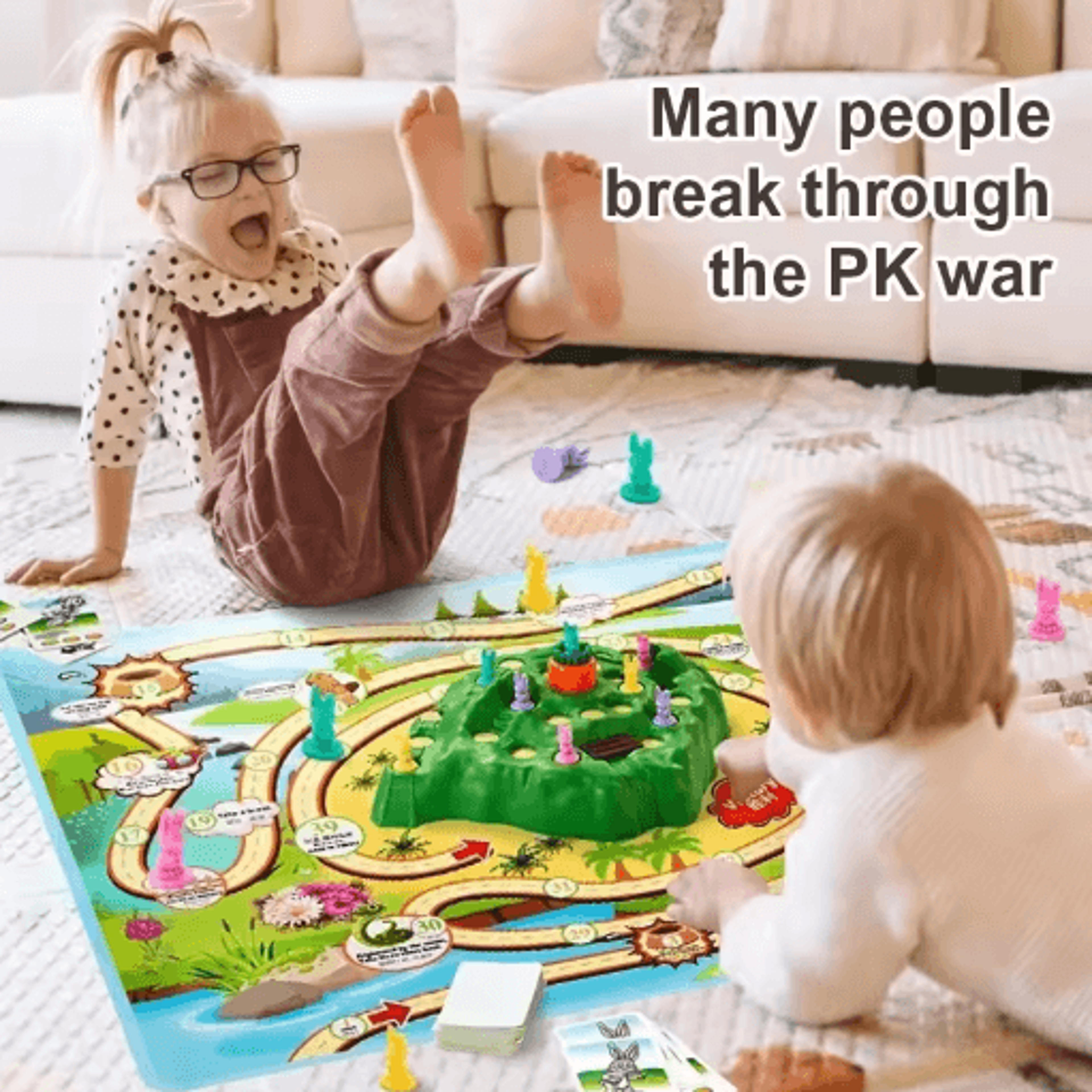Rabbit Trap Challenge Board Game For Kids Multiplayer Puzzle Racing Desktop Game 5