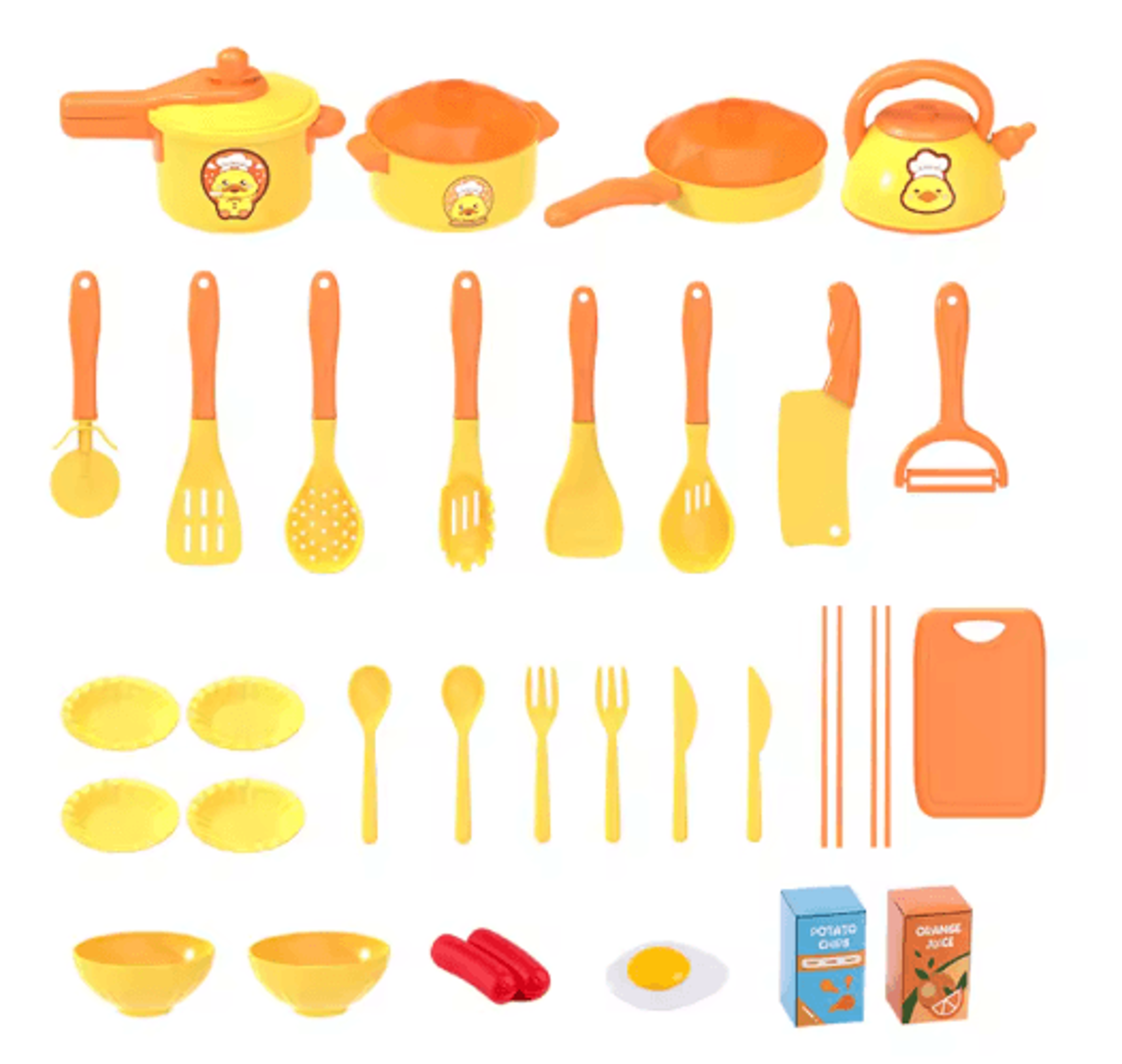 Childrens Play Kitchen Set With Induction Cooker Complete Pretend Cooking Toy For Girls 5