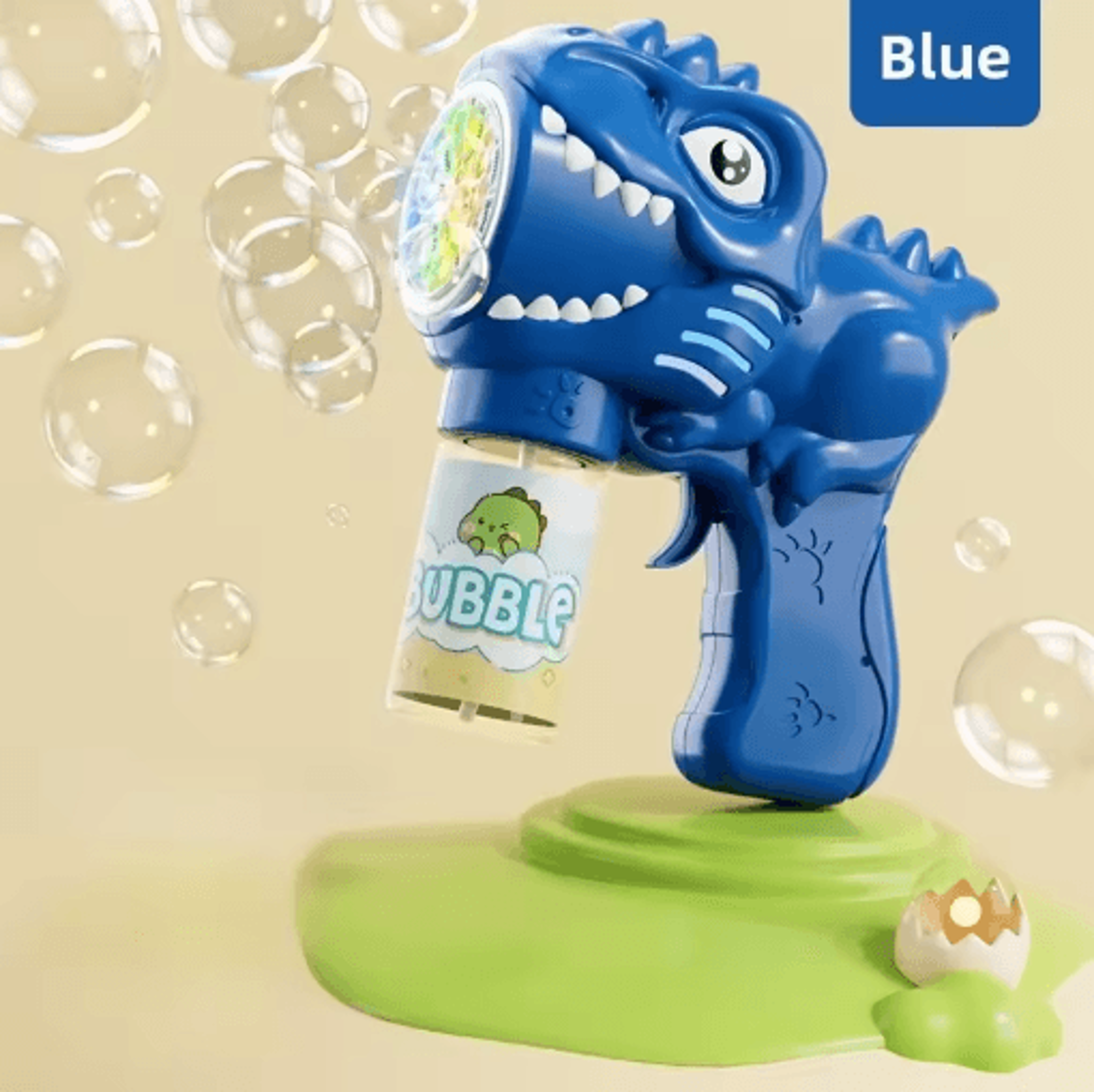 Dinosaur Bubble Gun For Kids Battery Free Outdoor Party Bubble Toy 1