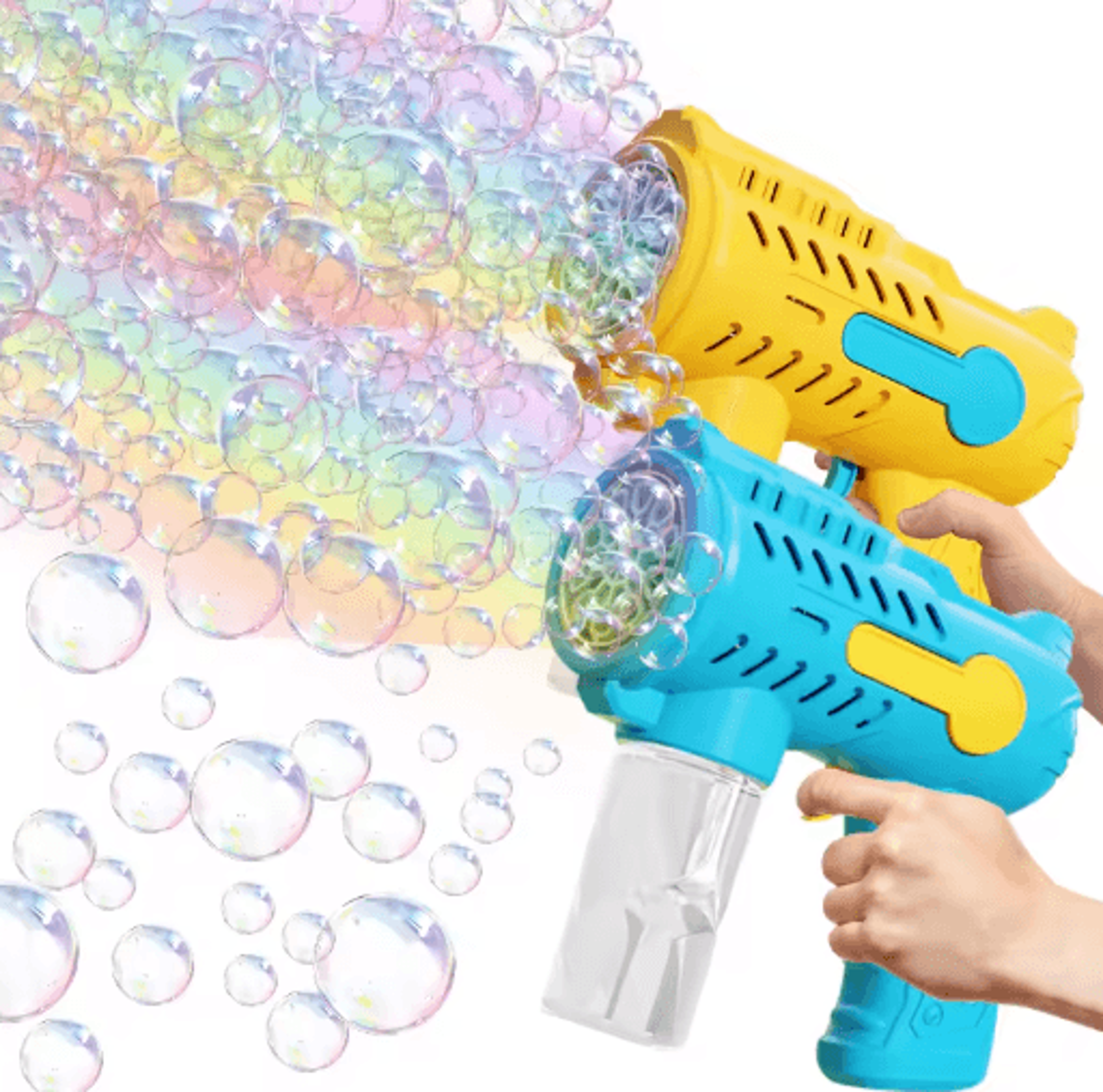Battery Free Bubble Gun For Kids Outdoor Parent Child Bubble Play Toy 0