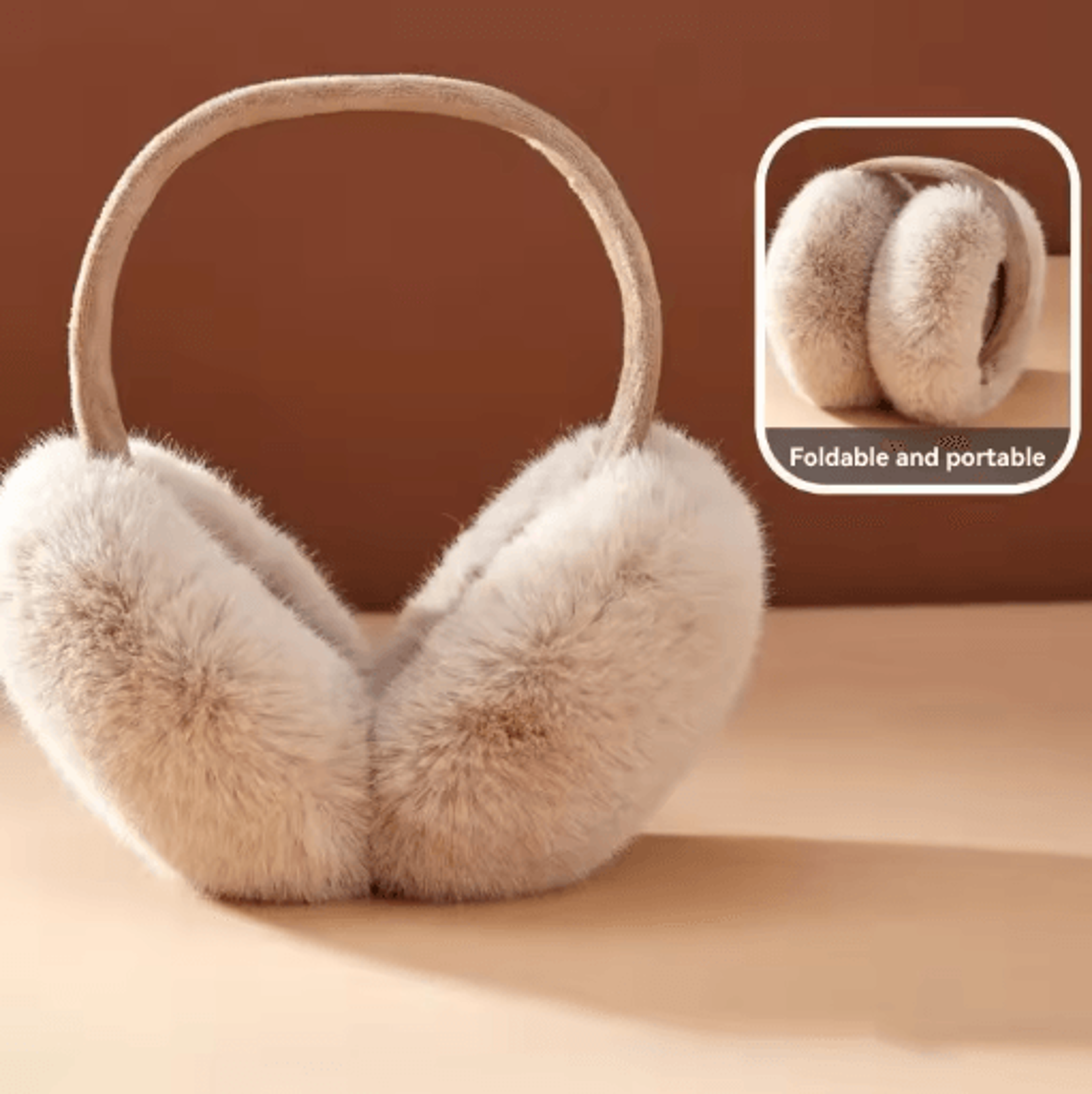 Plush Winter Earmuffs Soft Ear Warmers For Men Women With Cold Weather Protection 5