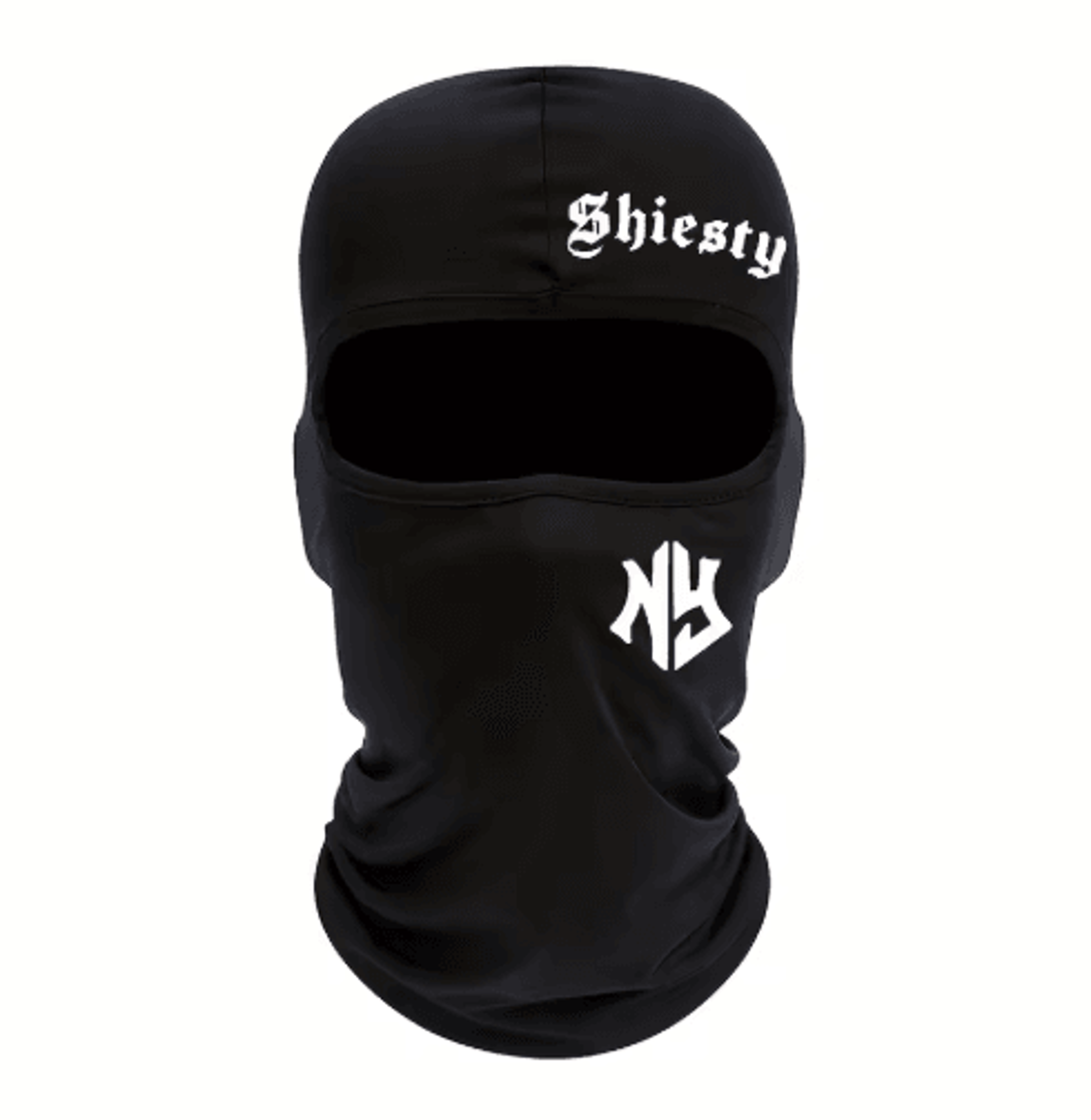 Letter Print Balaclava Face Mask Windproof And Sun Protection Cycling Hat Unisex 2