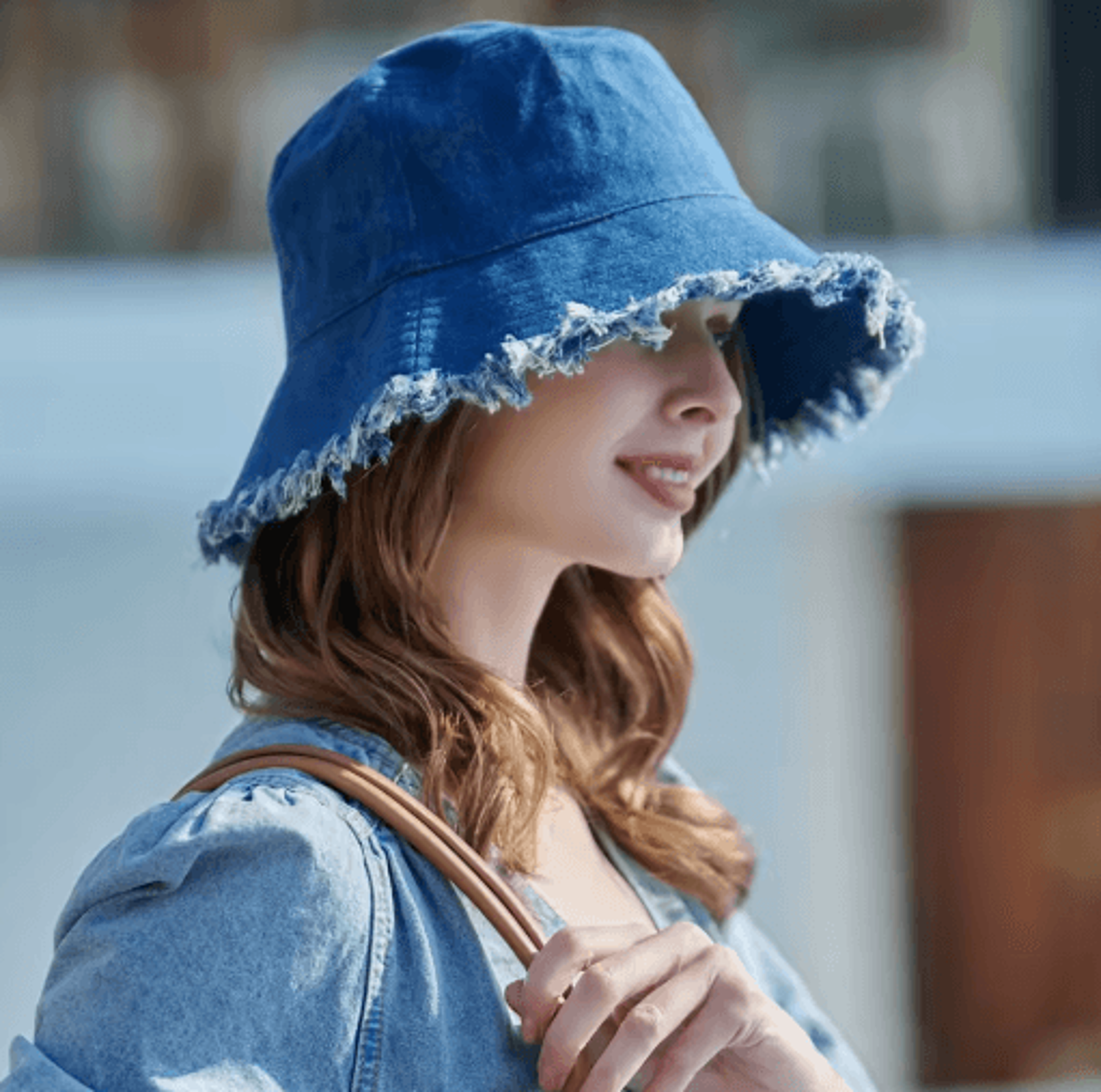 2024 Spring Summer Fisherman Hat Casual UV Protection Sun Hat For Travel 7