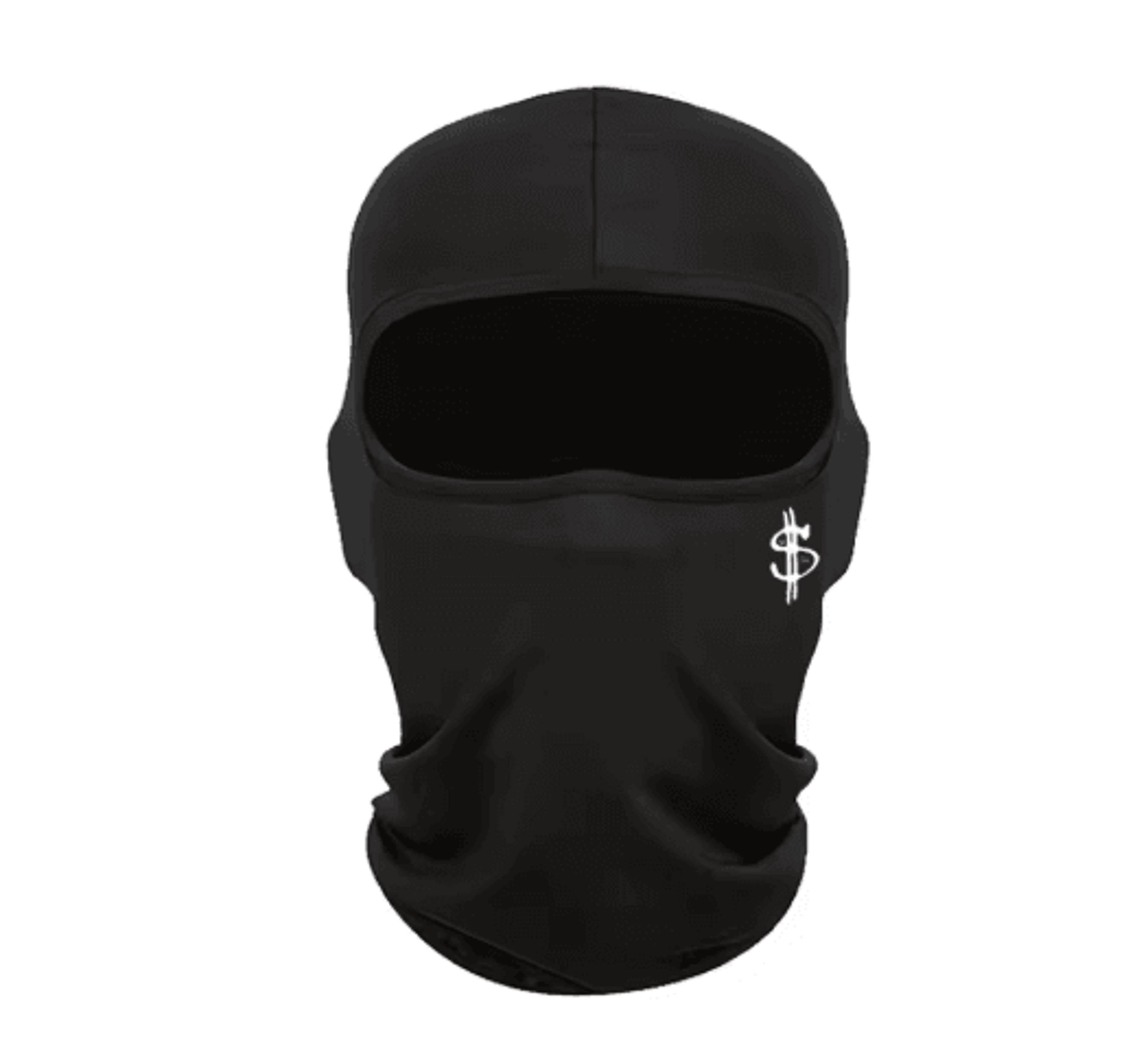 Unisex Dollar Logo Ski Hat And Face Mask Windproof Cycling Hood For Outdoor Sports 3