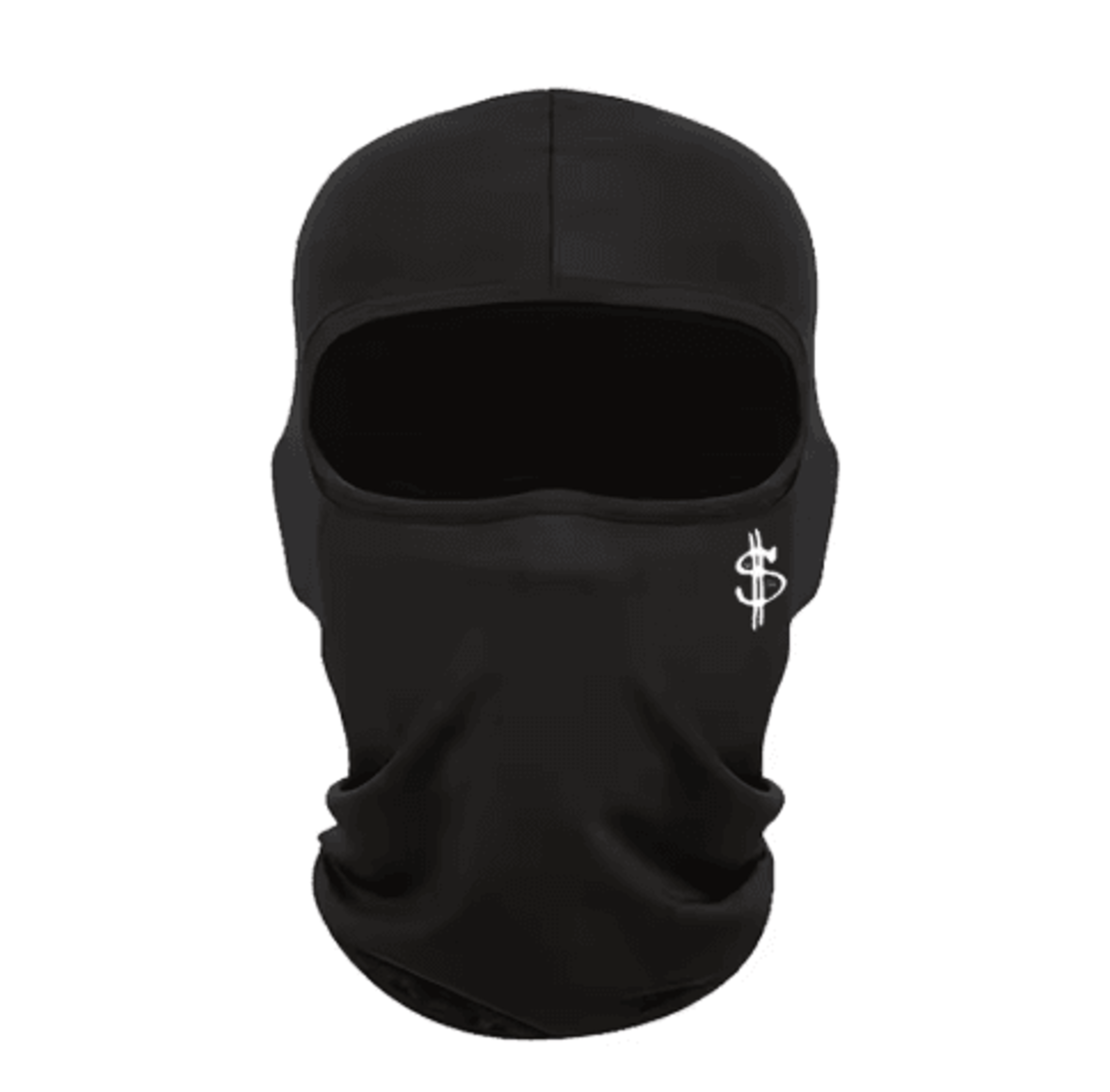 Unisex Dollar Logo Ski Hat And Face Mask Windproof Cycling Hood For Outdoor Sports 7